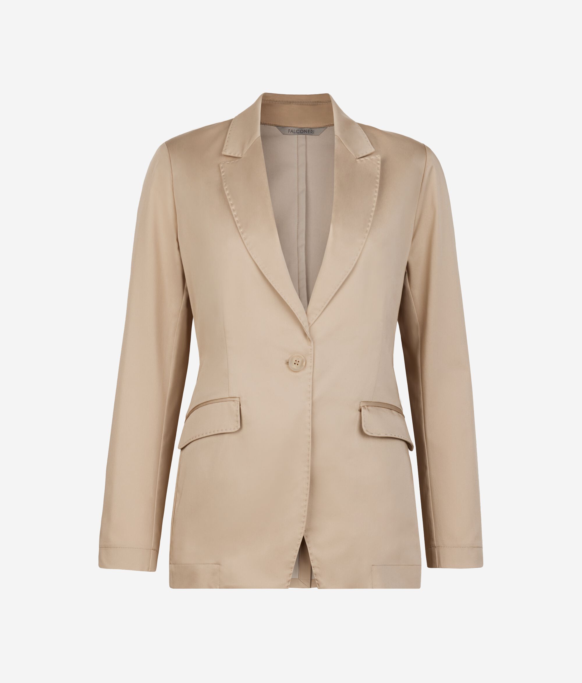 Blazer aus Baumwollgewebe