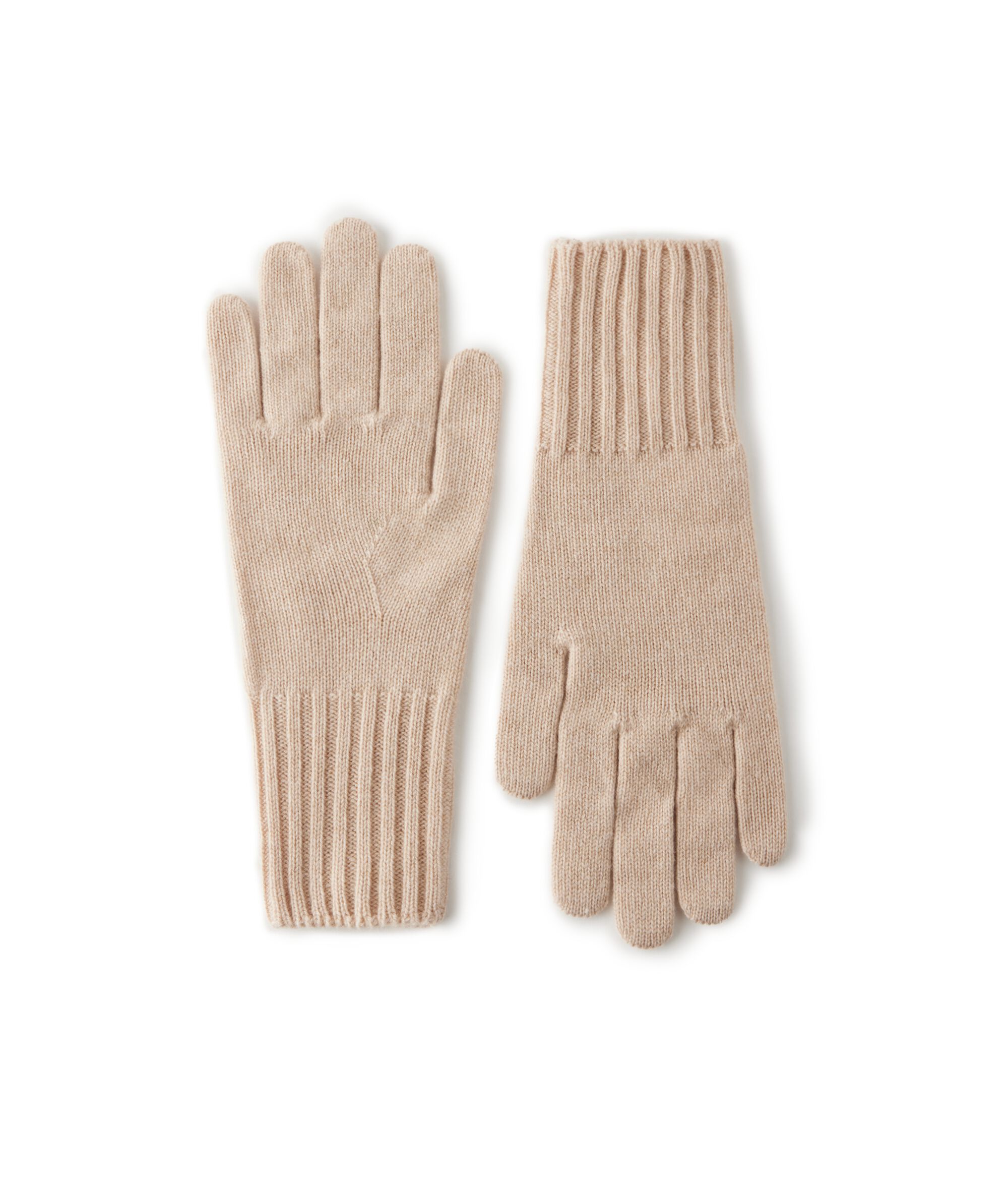 Γάντια από Ultrasoft Cashmere Colore Light Vanilla