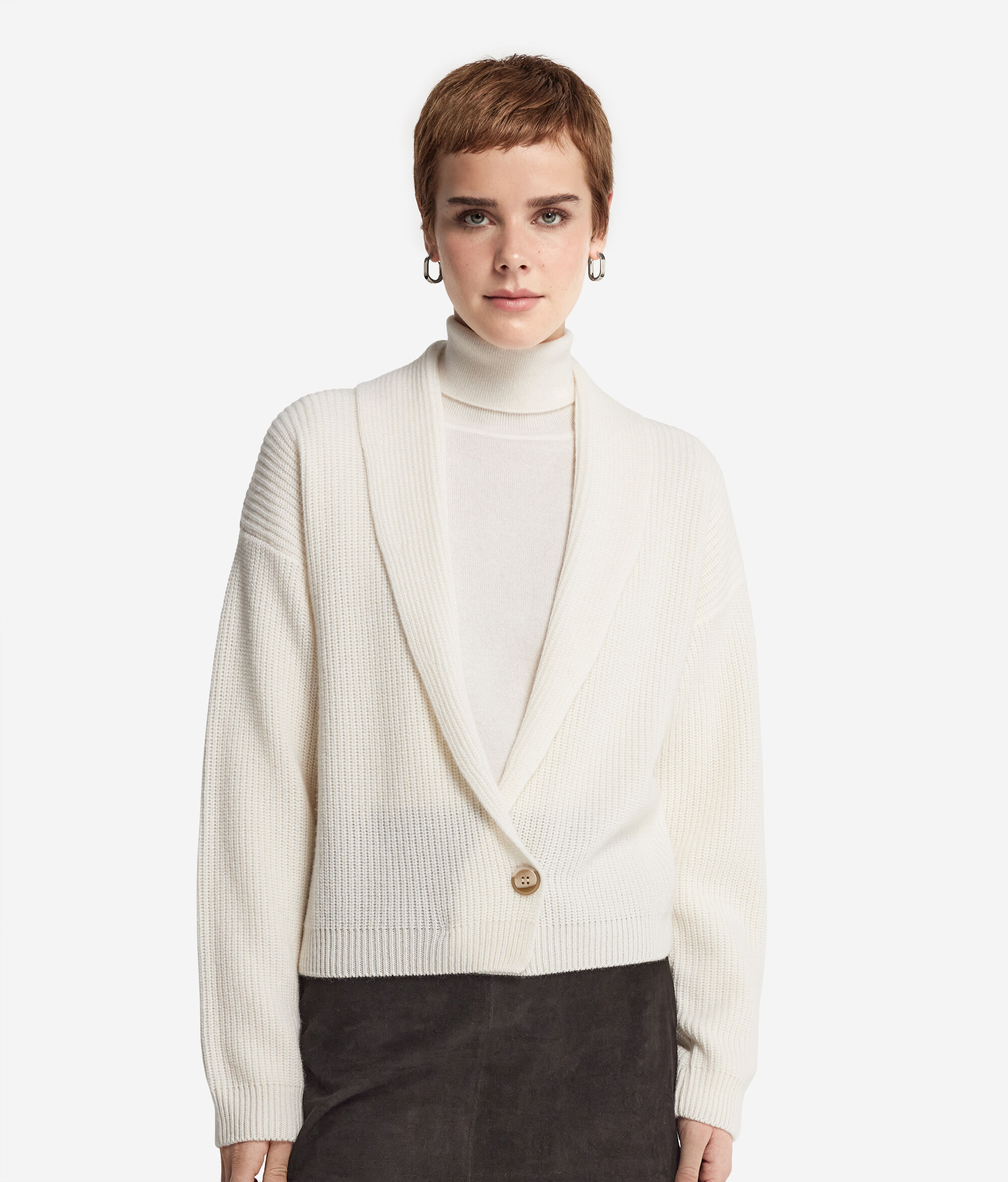 Ultrasoft Cashmere Shawl Cardigan