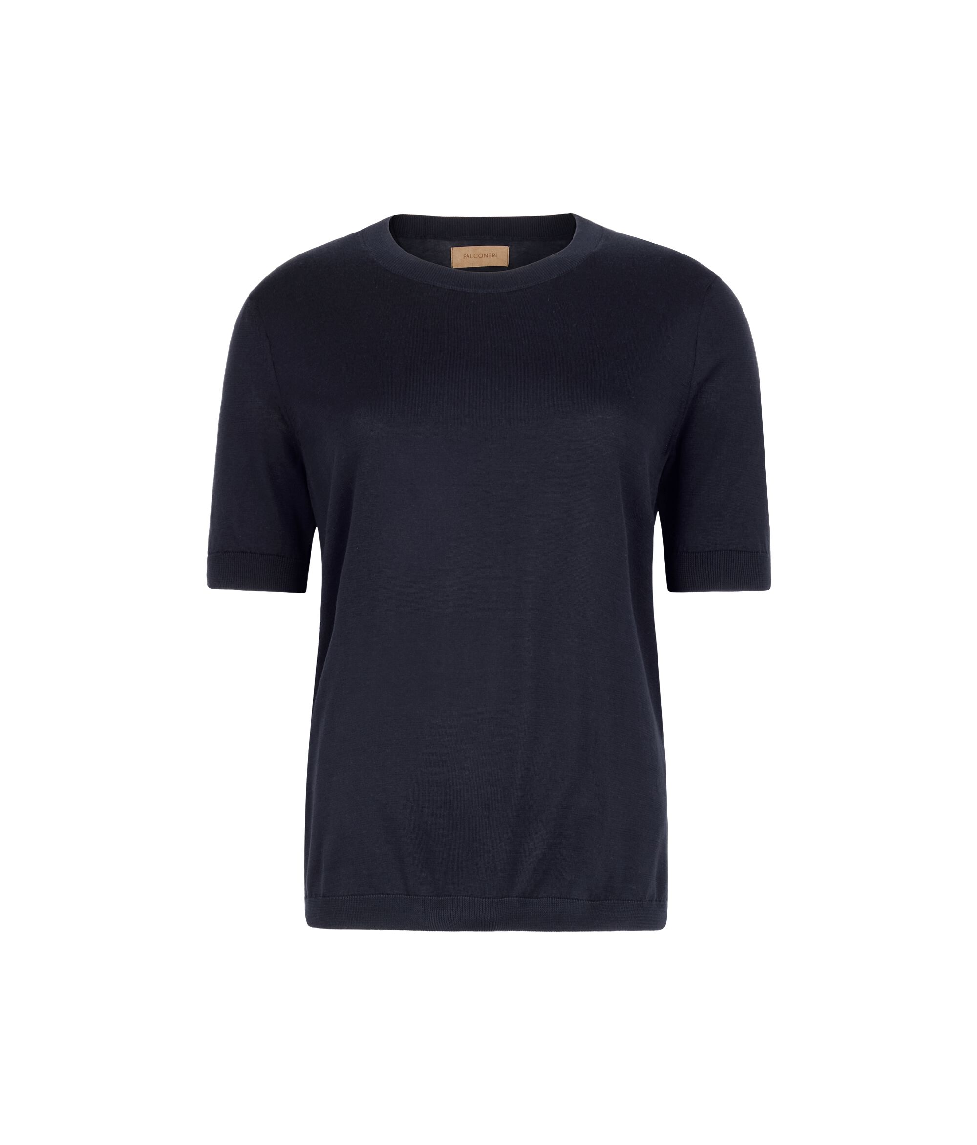 Round-Neck Cotton T-Shirt