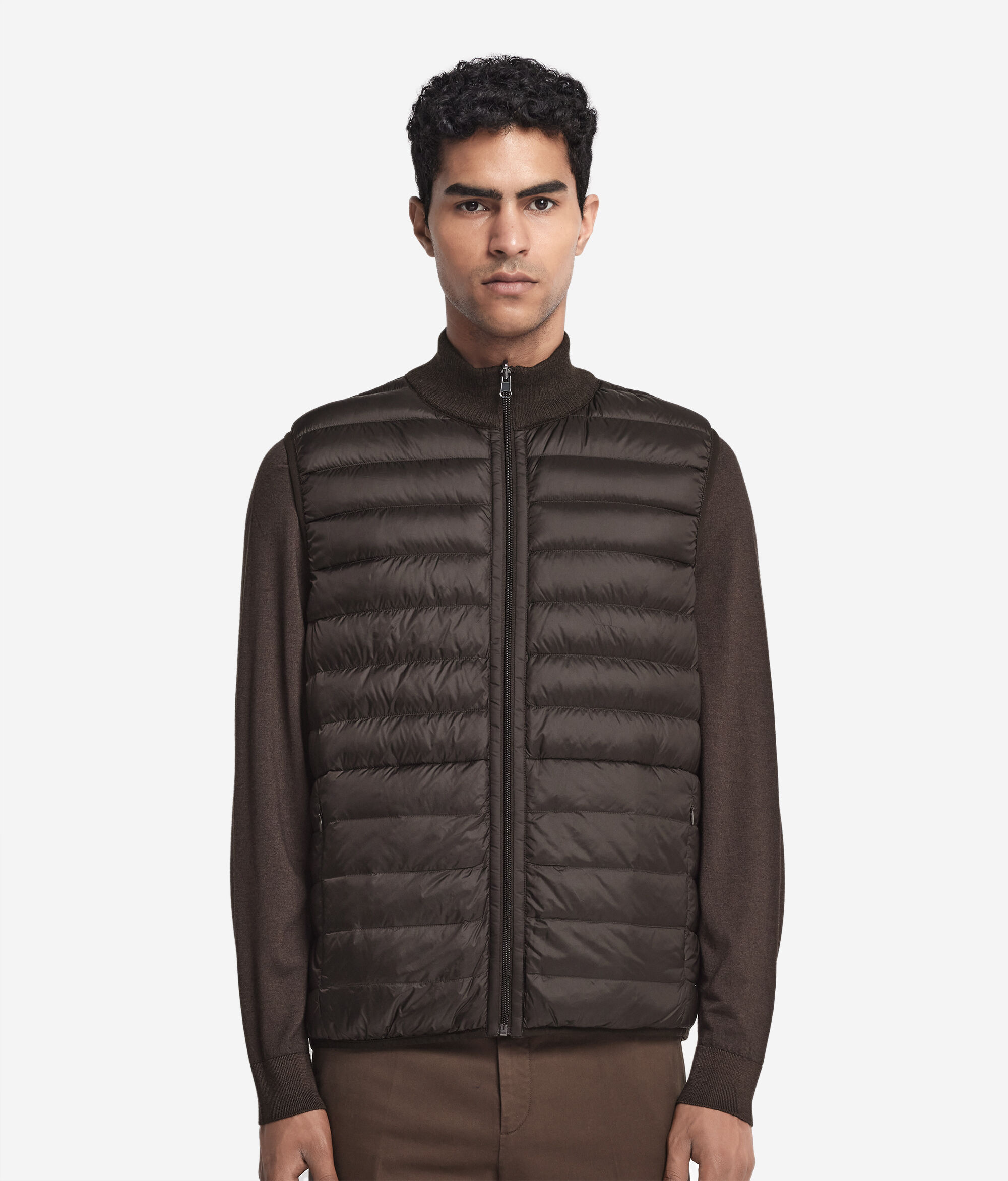 Reversible Cashmere Down Gilet