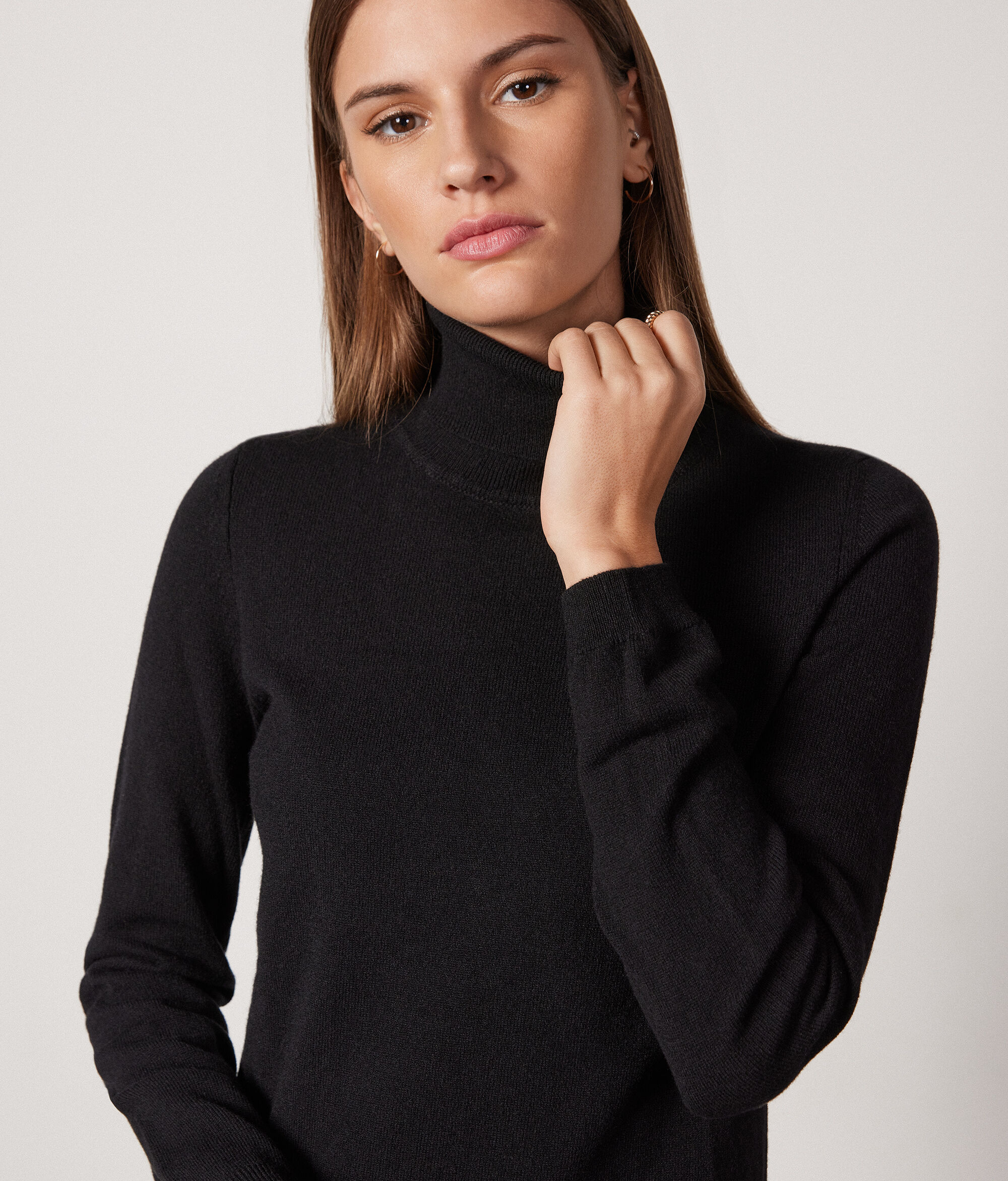 Ultrasoft Cashmere Turtleneck Jumper