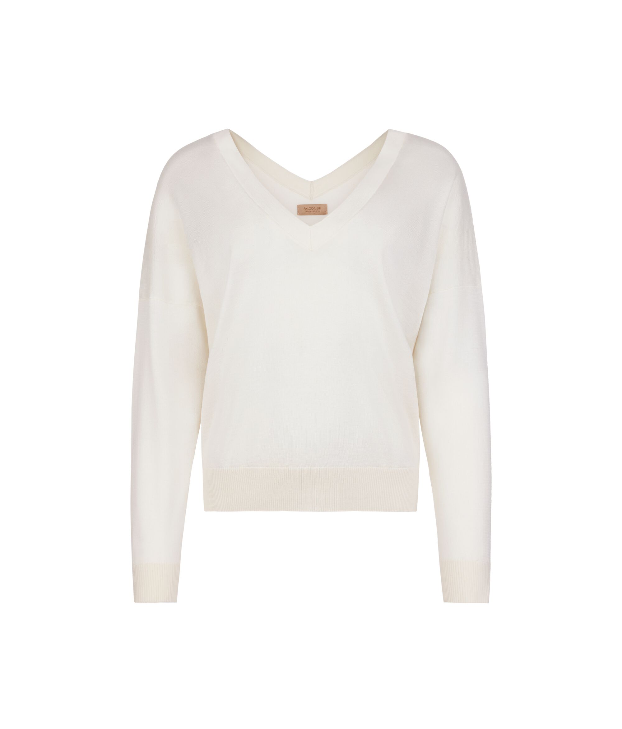 Jersey doble escote en V Silkfine Cashmere