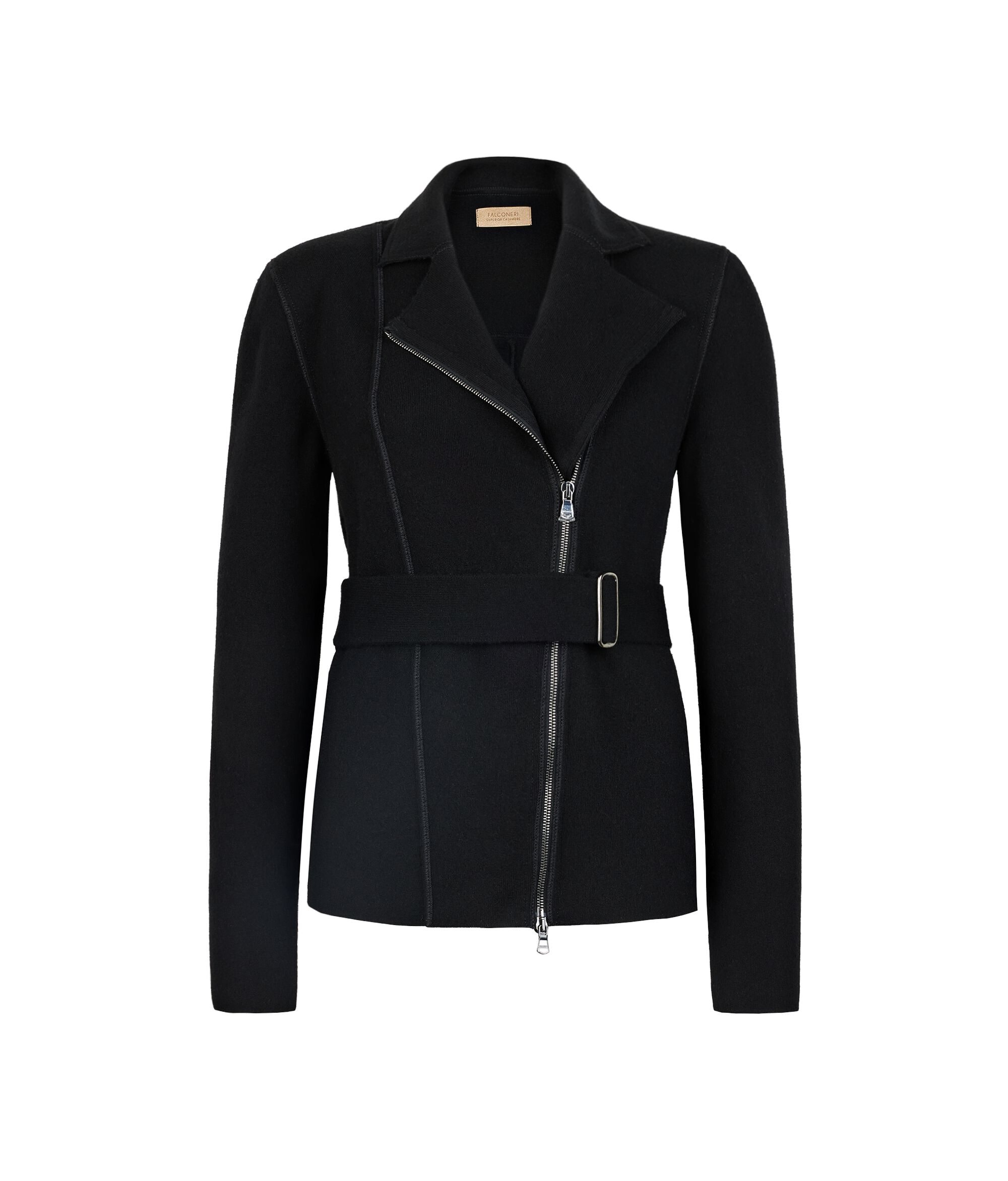 Ultrasoft Cashmere Biker Jacket