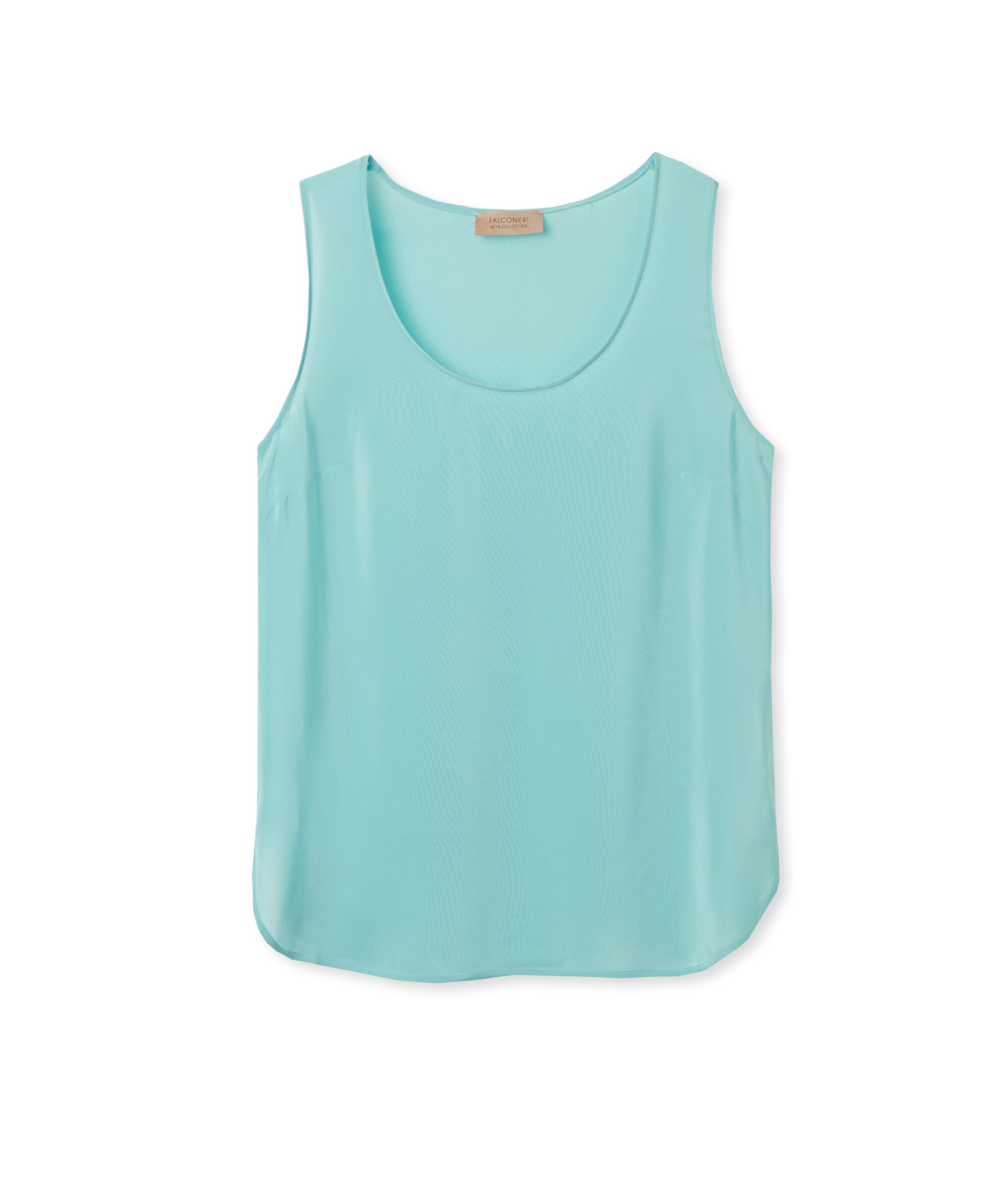 Wide-Neck Silk Camisole