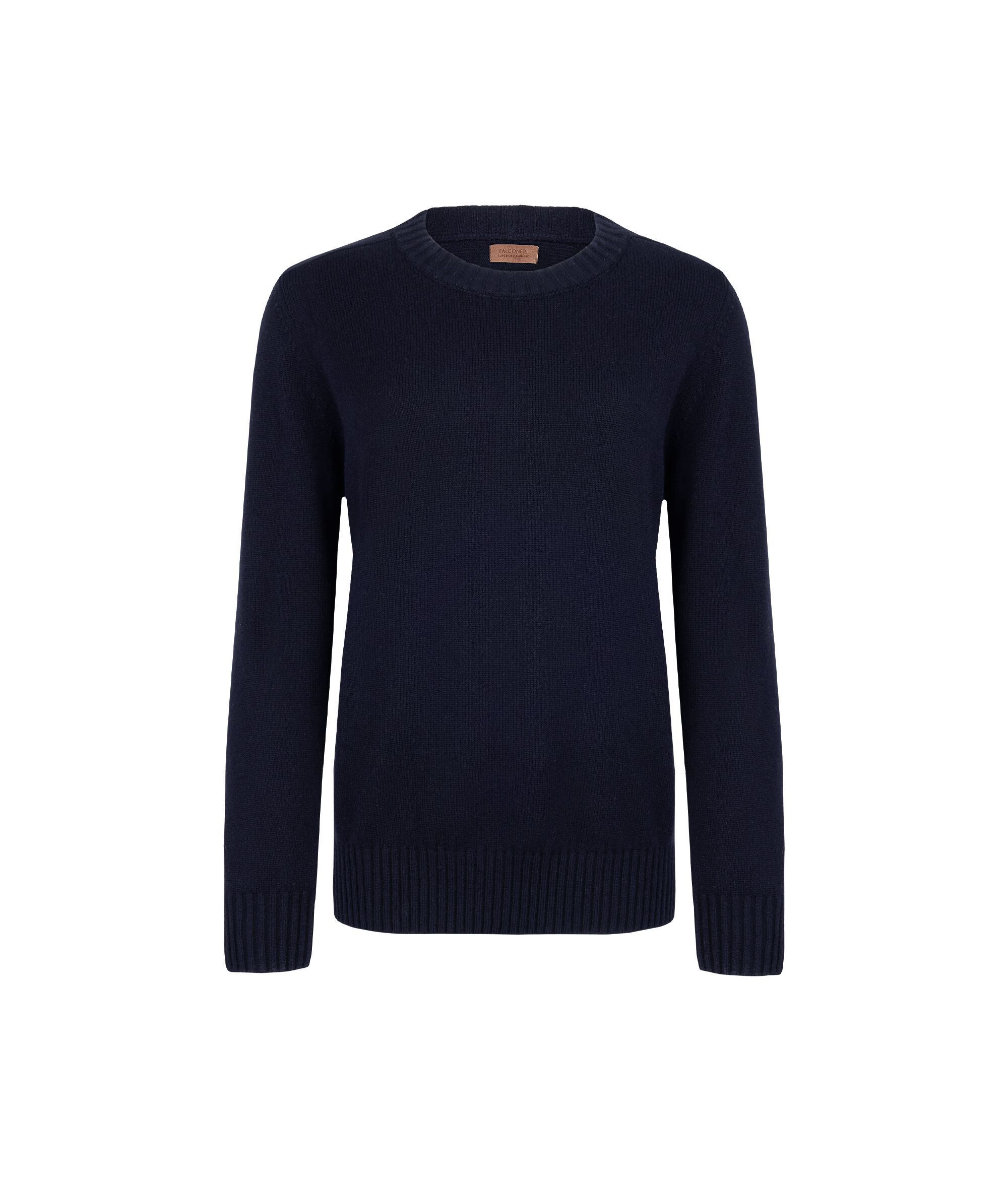 Ultrasoft Cashmere Crewneck Sweater with Set-in Sleeves