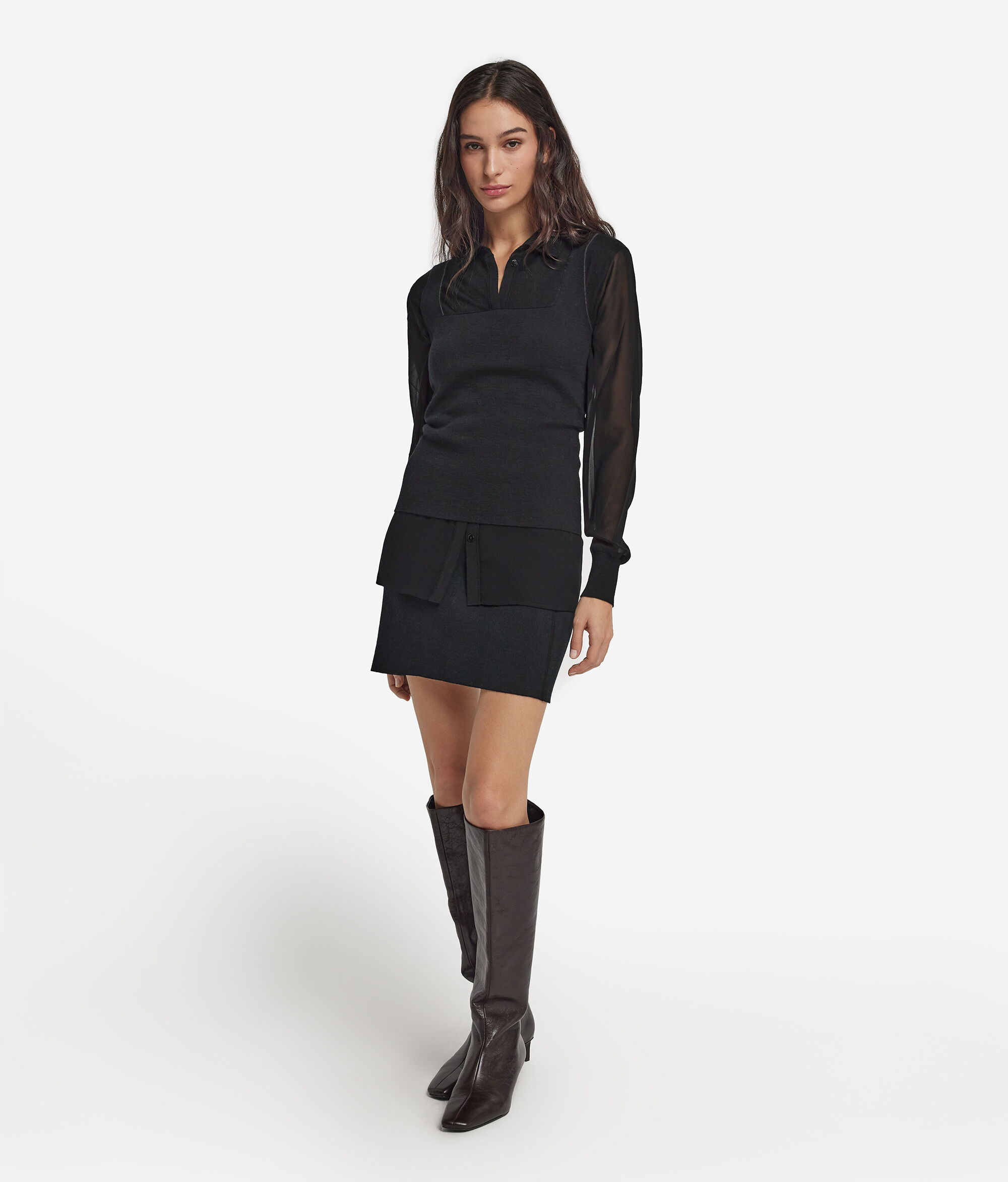 Reversible camisole in Ultrafine Cashmere