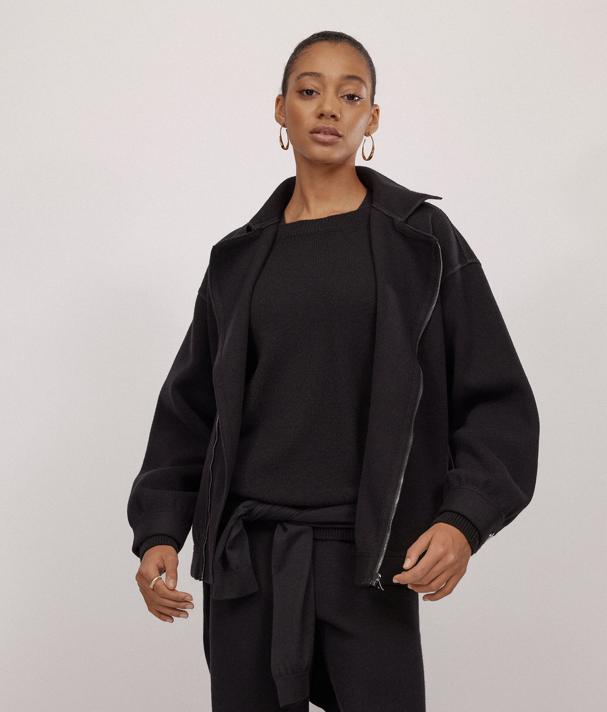 Blouson en cachemire