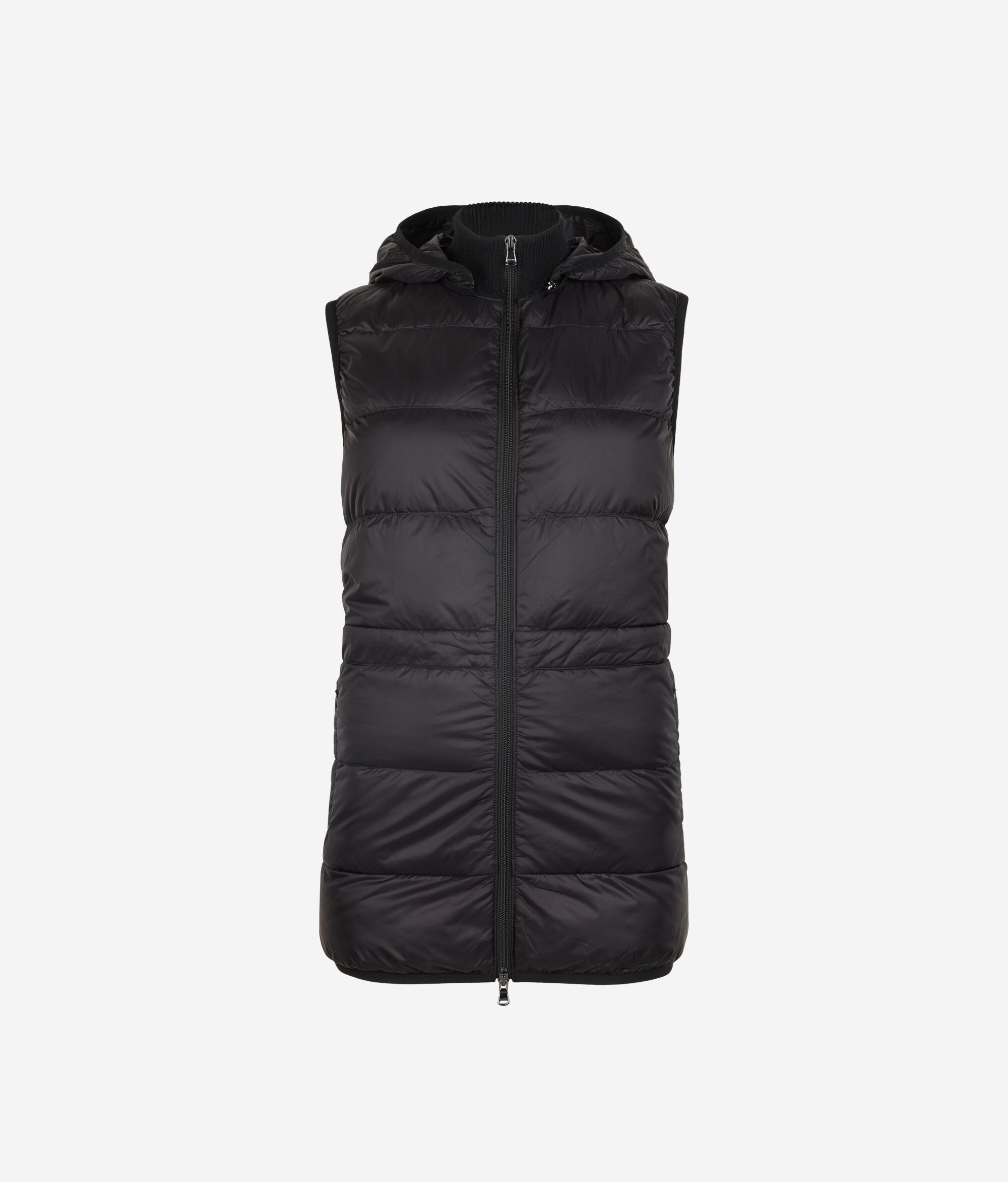 Cashmere Down Gilet with Drawstring