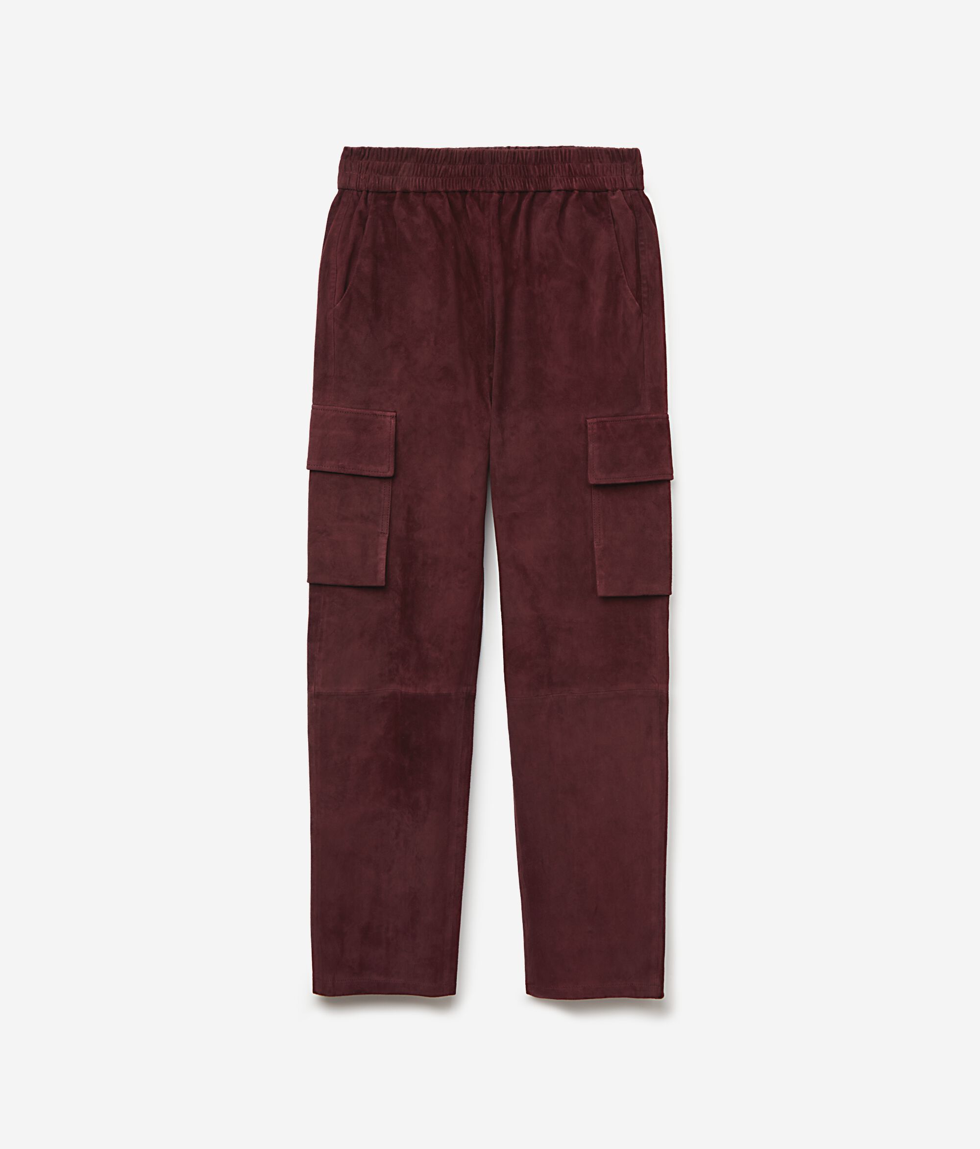 Suede Cargo Pants