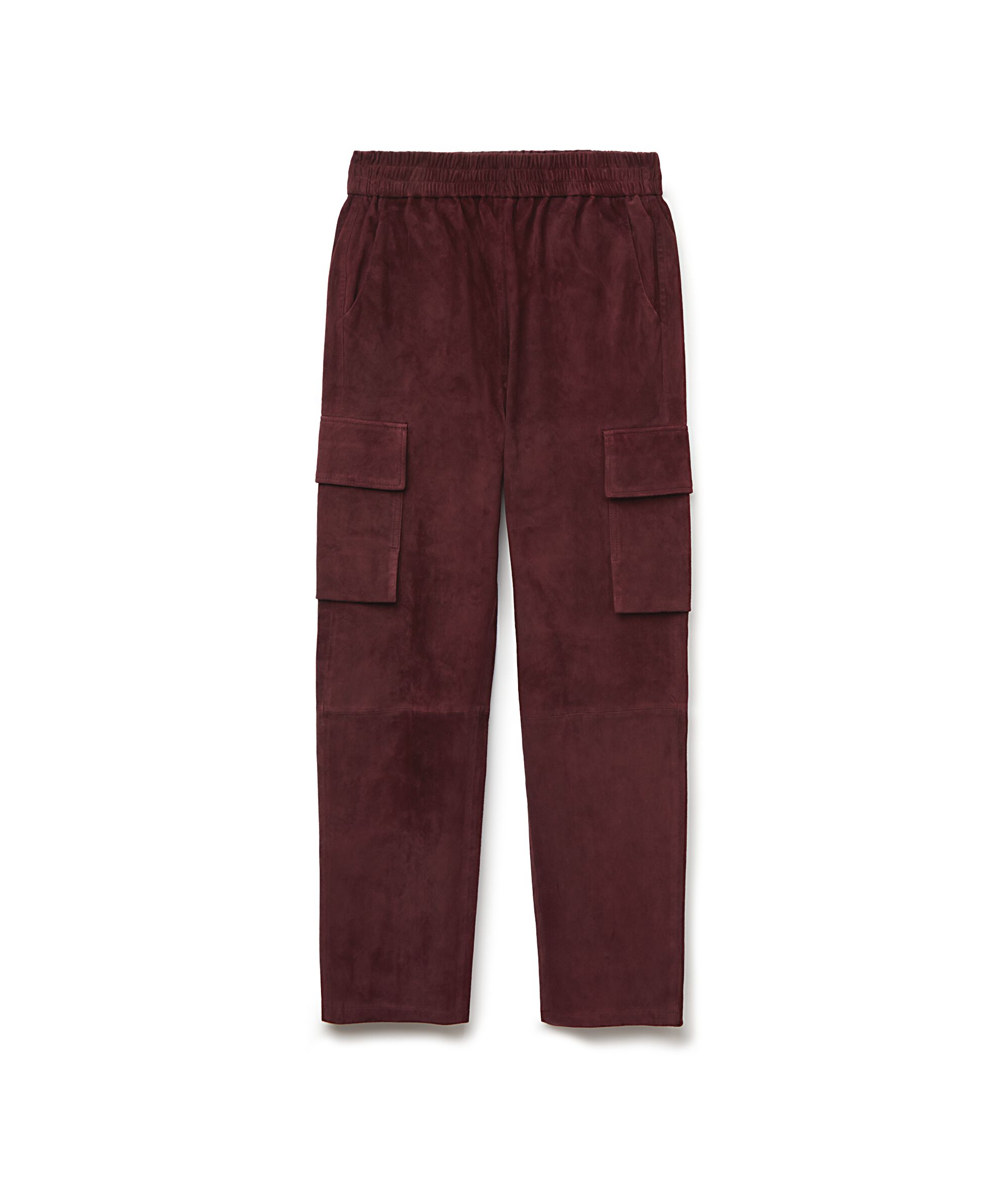 Suede Cargo Pants
