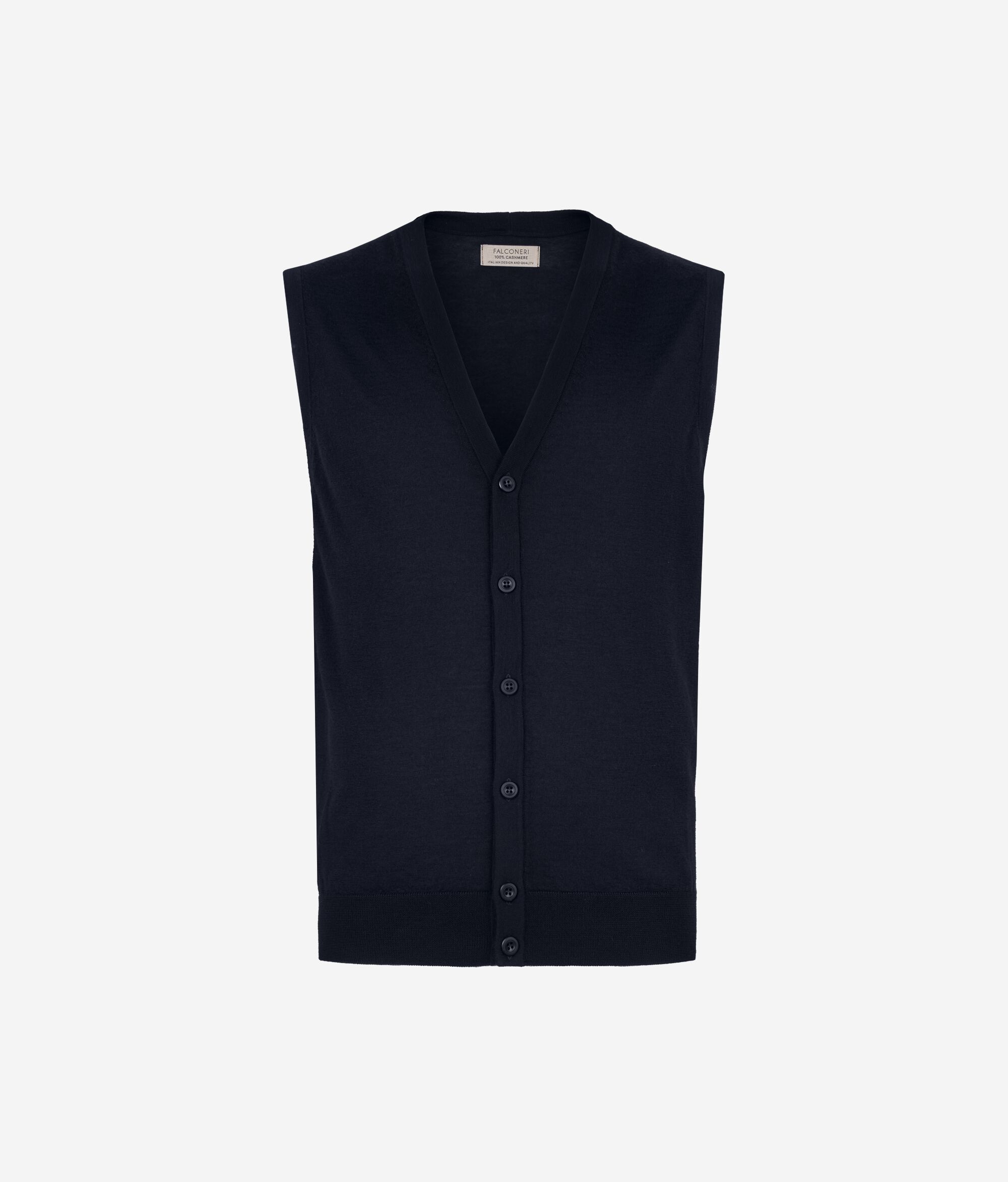 Gilet in Cashmere Ultrafine
