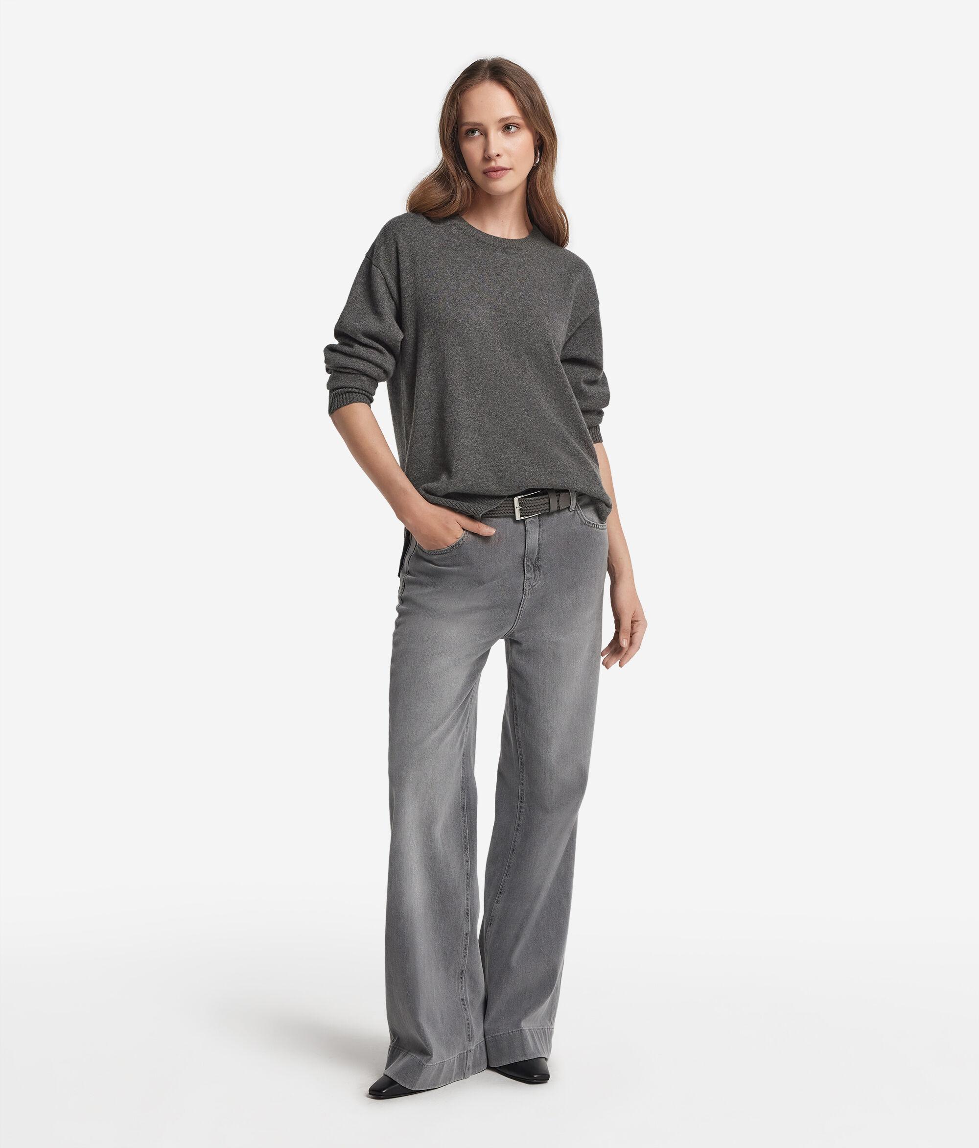 Μπλούζα με σκισίματα από Ultrasoft Cashmere