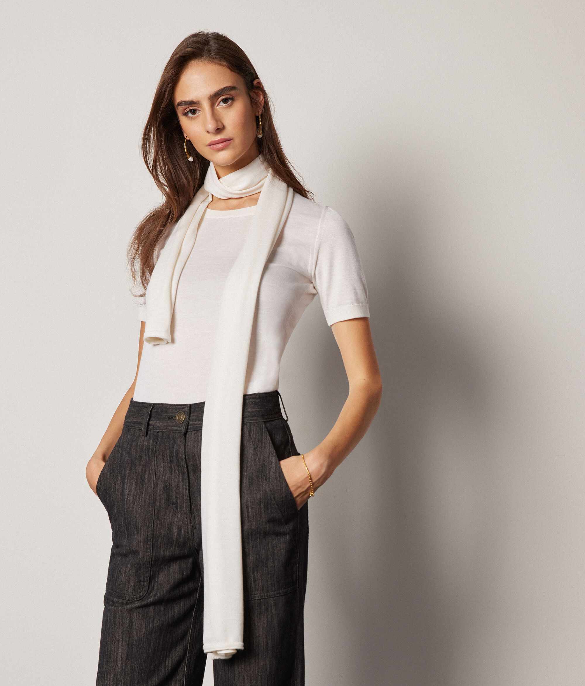 Sciarpa in Cashmere Ultrafine