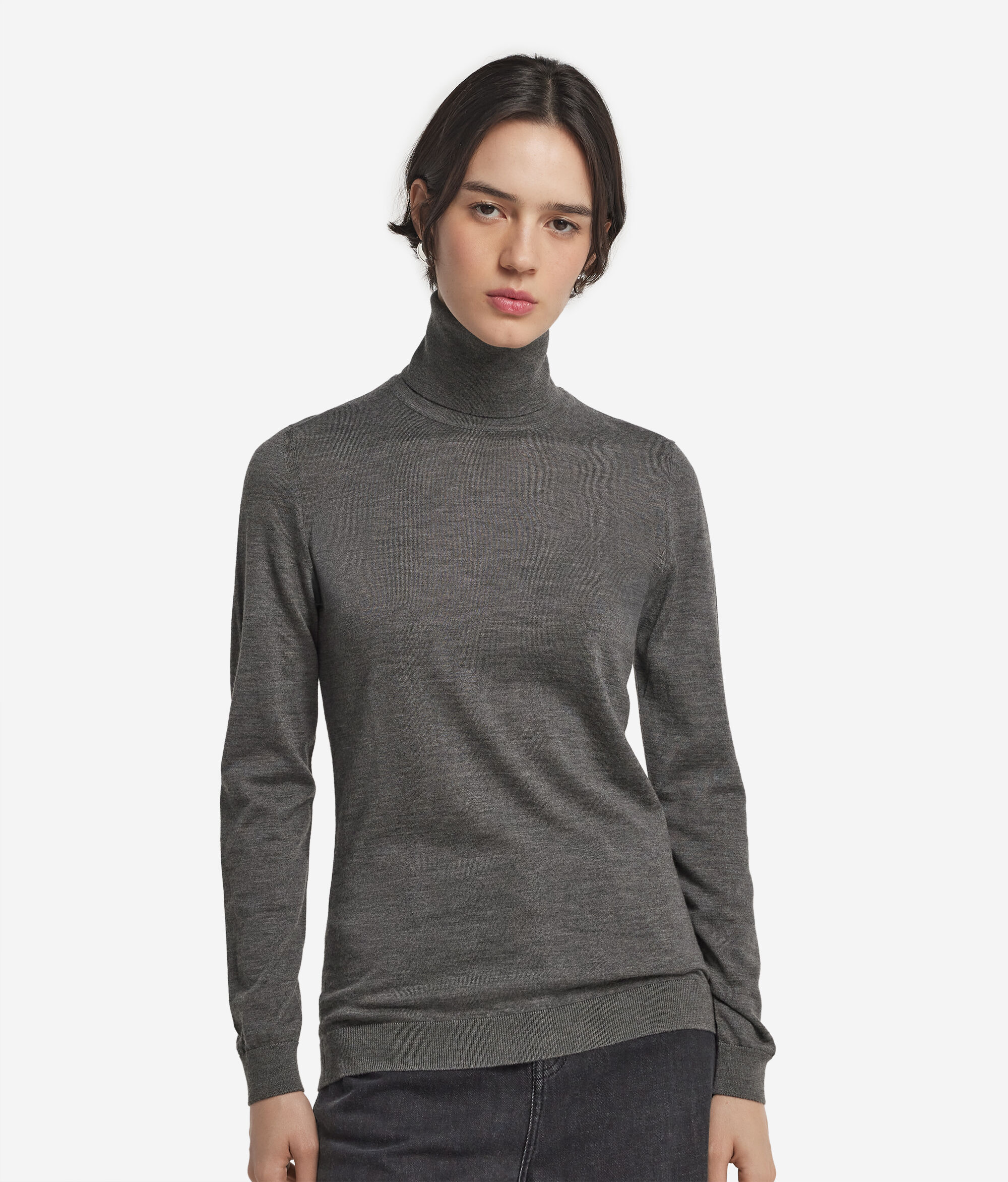 Ultrafine Cashmere Turtleneck Jumper