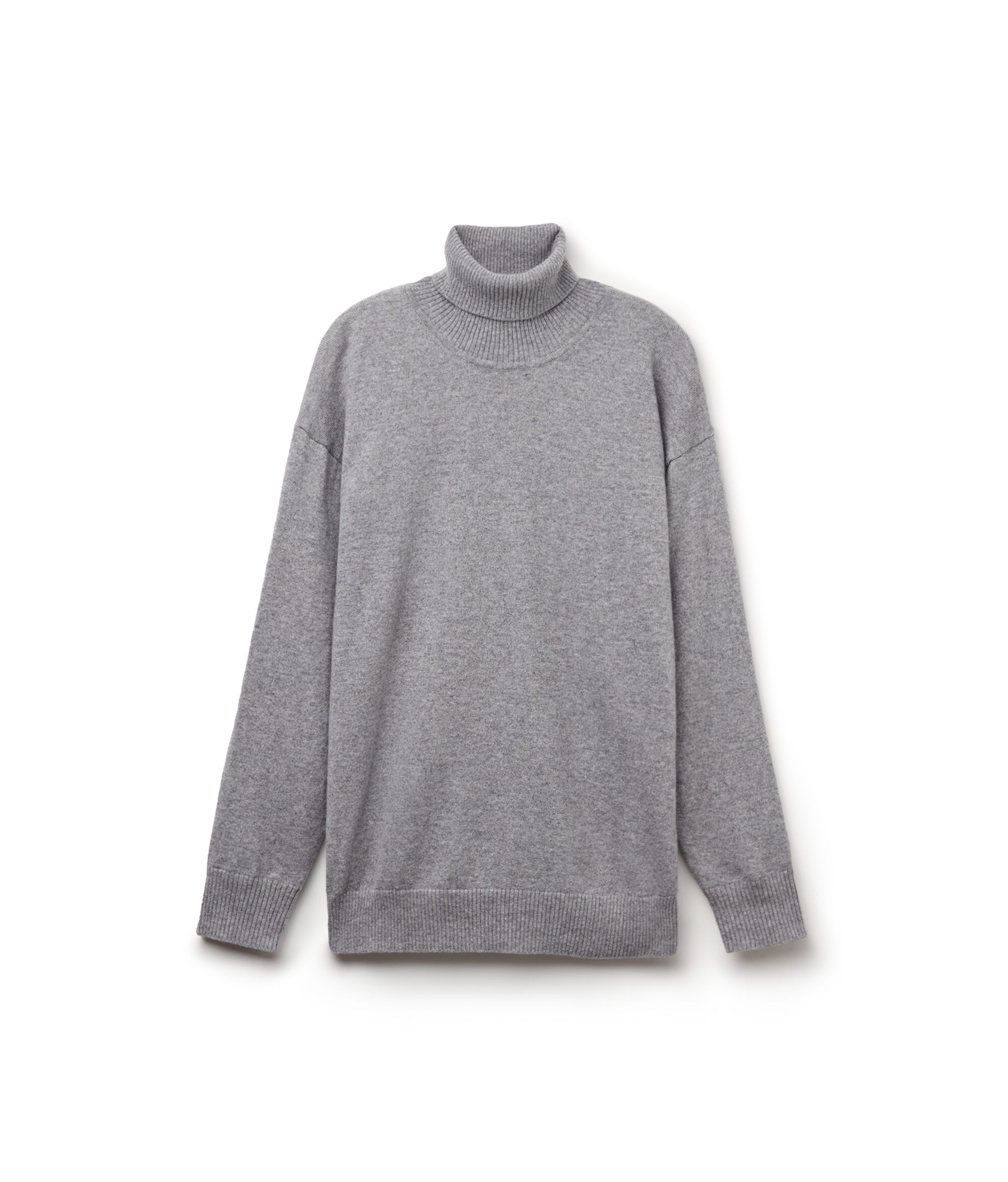 Ultrasoft Cashmere Turtleneck with Slits