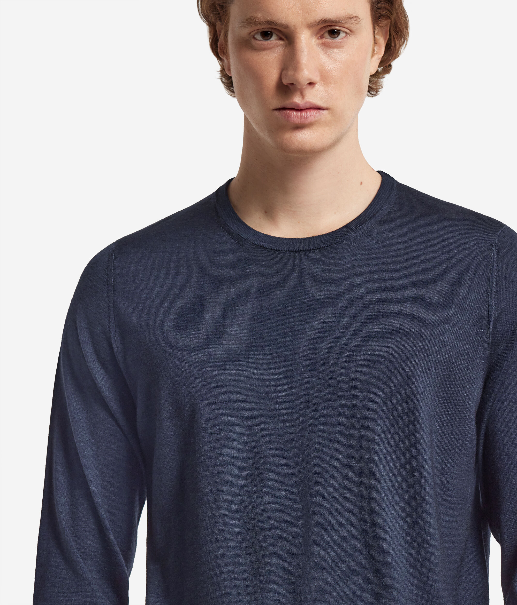 Maglia Girocollo in Cashmere Ultrafine
