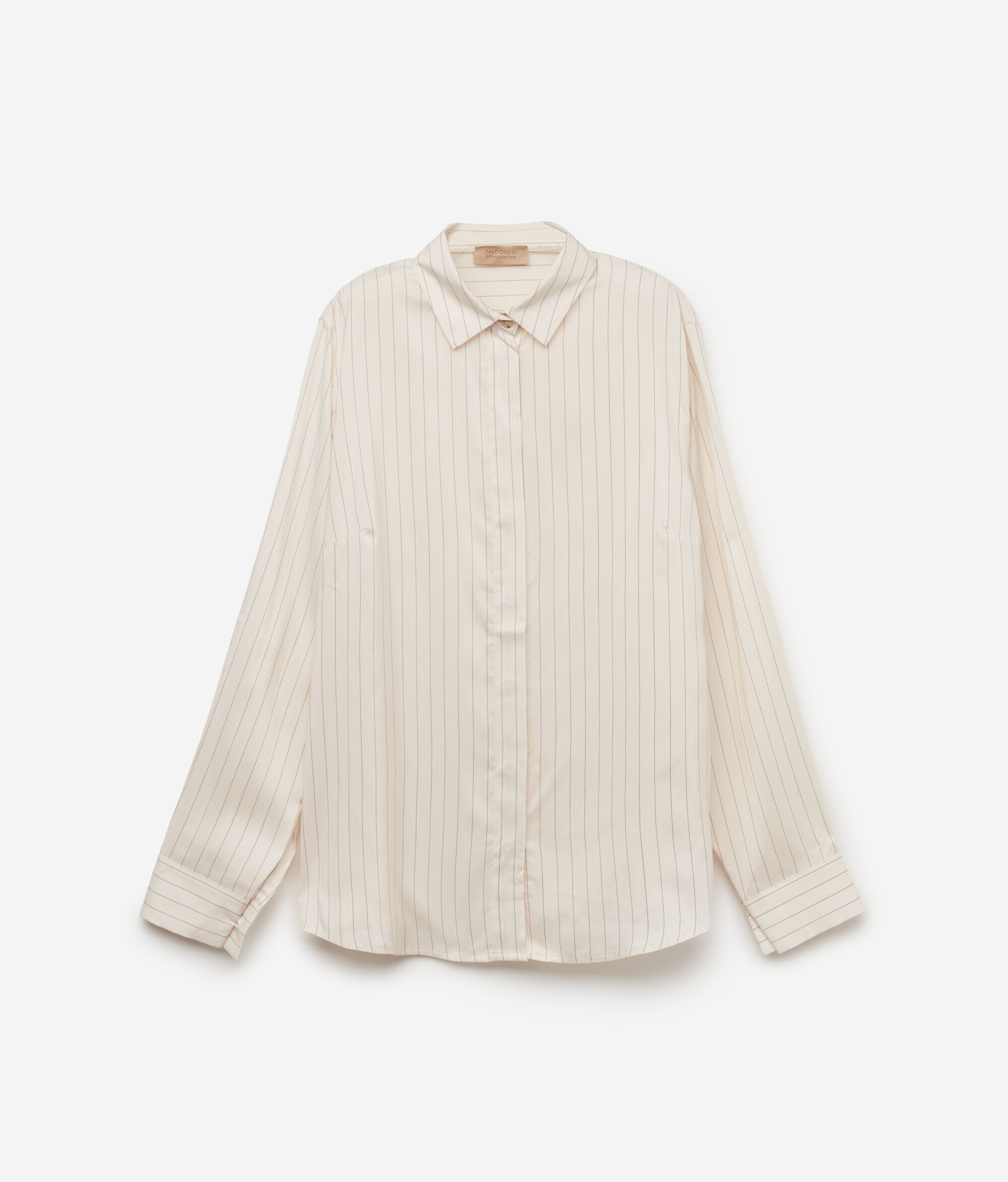 Striped Silk Shirt