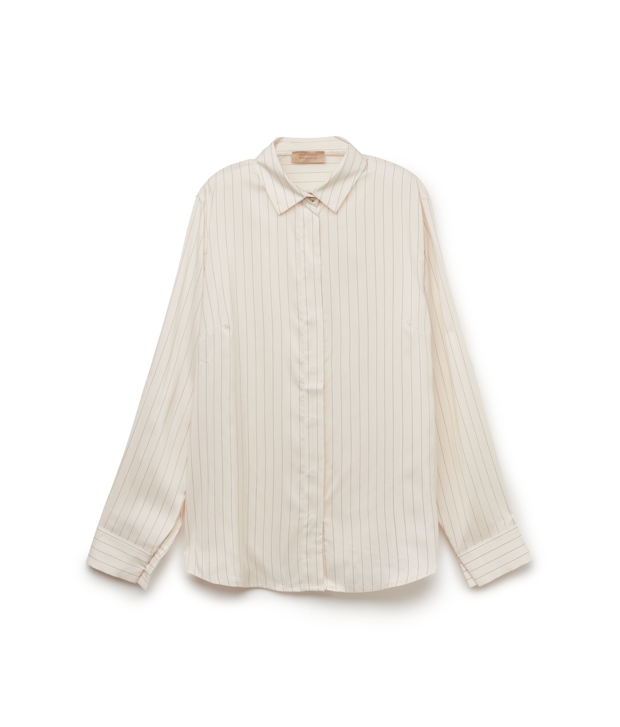 Camicia Rigata in Seta