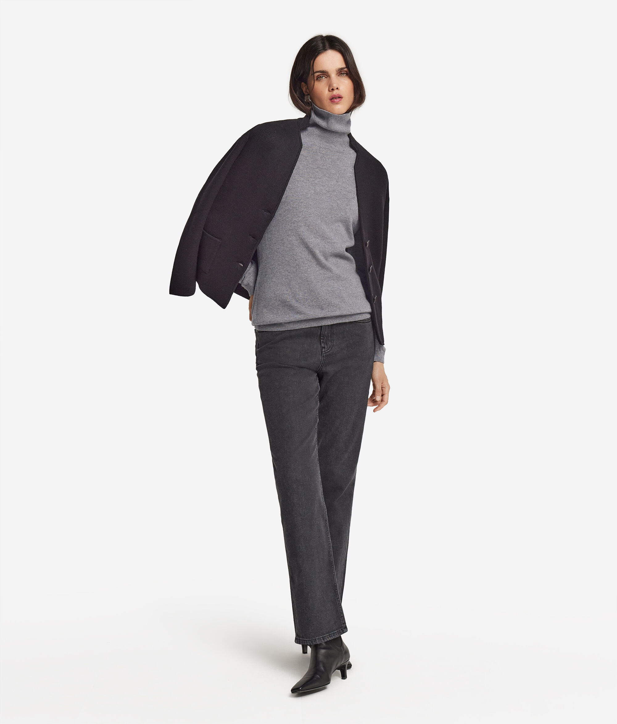 Ultrasoft Cashmere Turtleneck Jumper