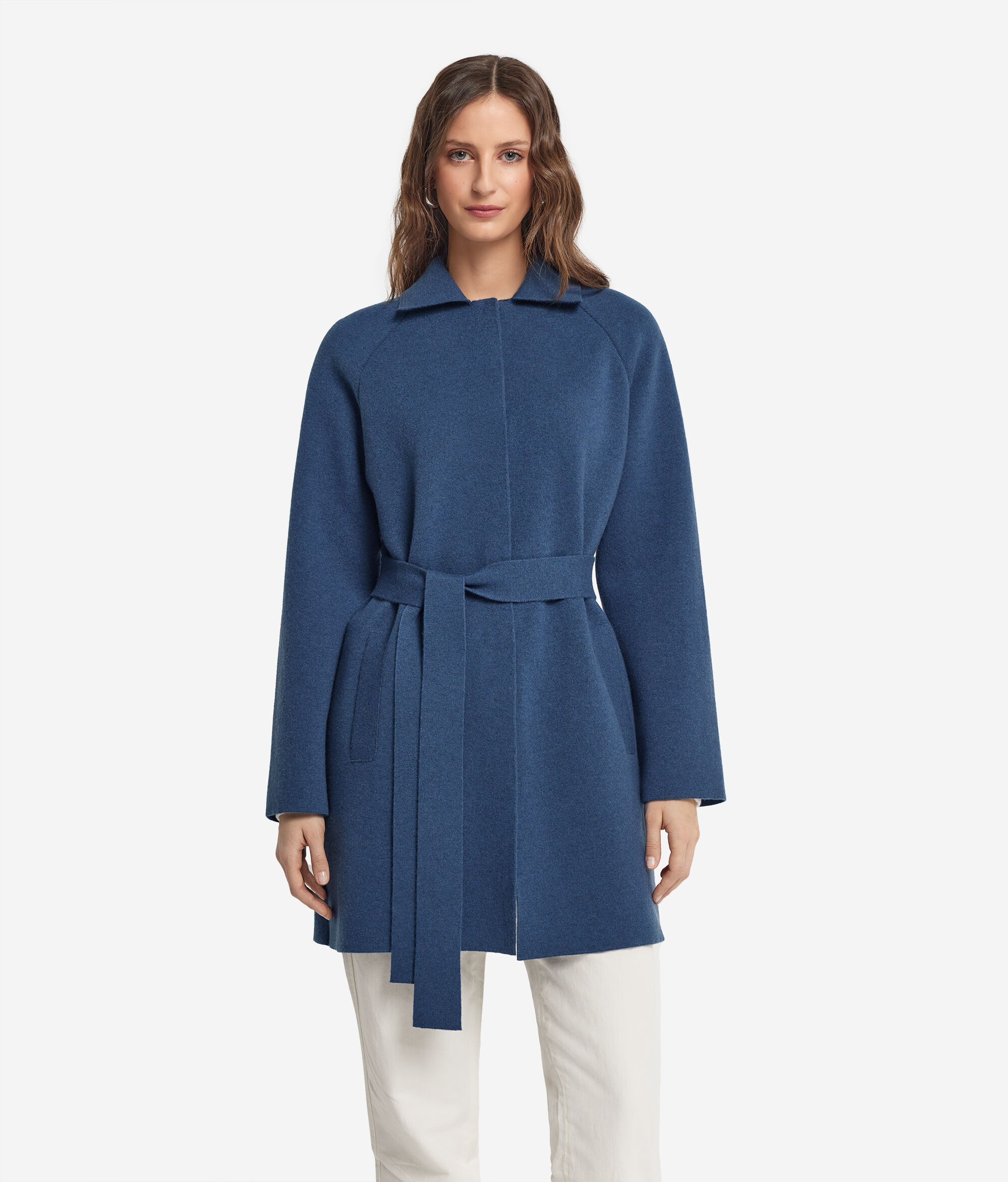 Ultrasoft Cashmere Coat with Collar