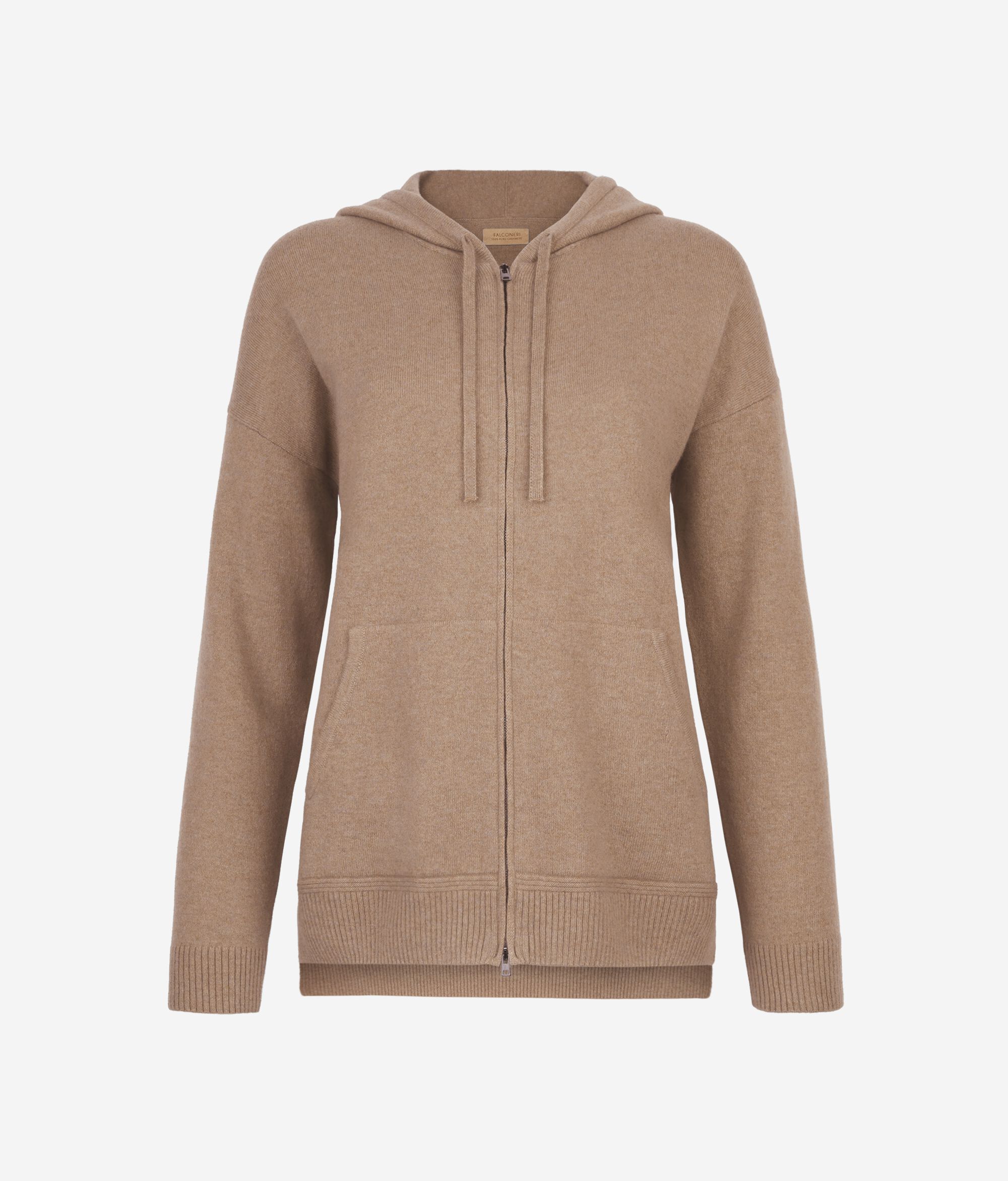 Hooded Ultrasoft Cashmere Sweatshirt
