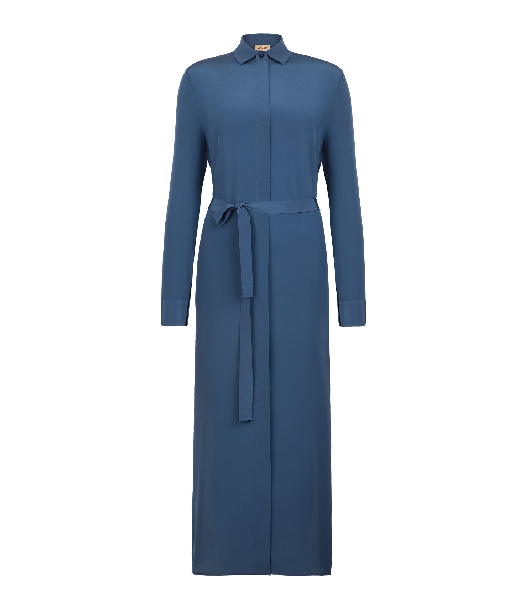 Silk Shirt-Dress