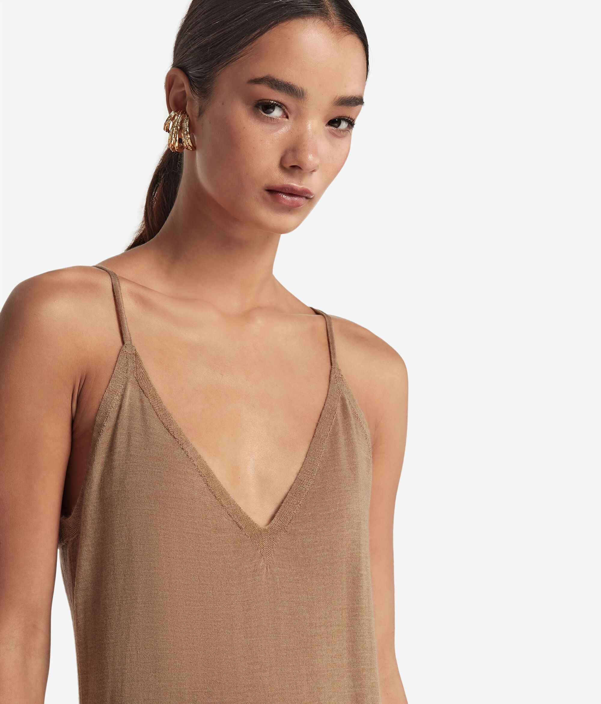 Ultrafine Cashmere Petticoat Dress