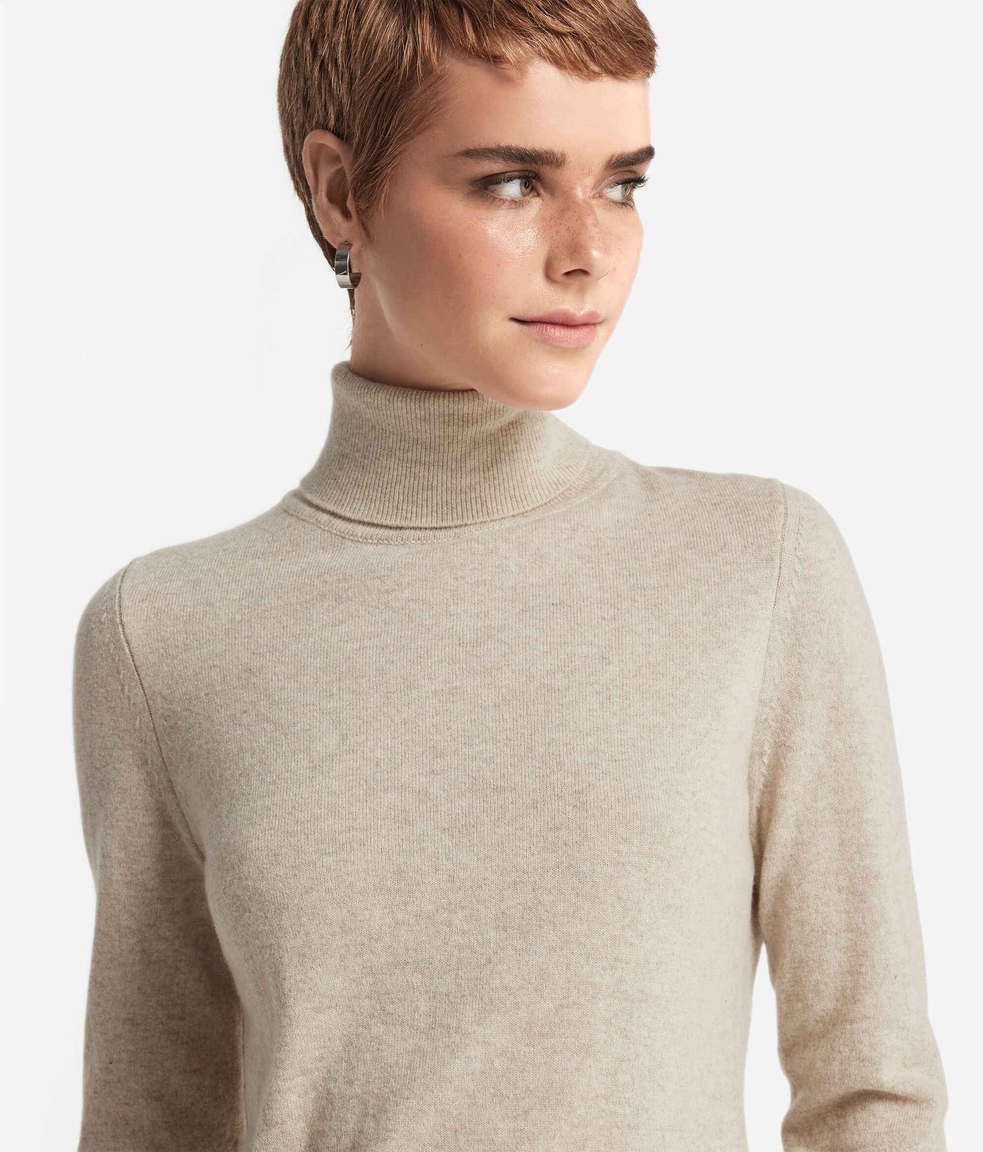 Ultrasoft Cashmere Turtleneck Jumper