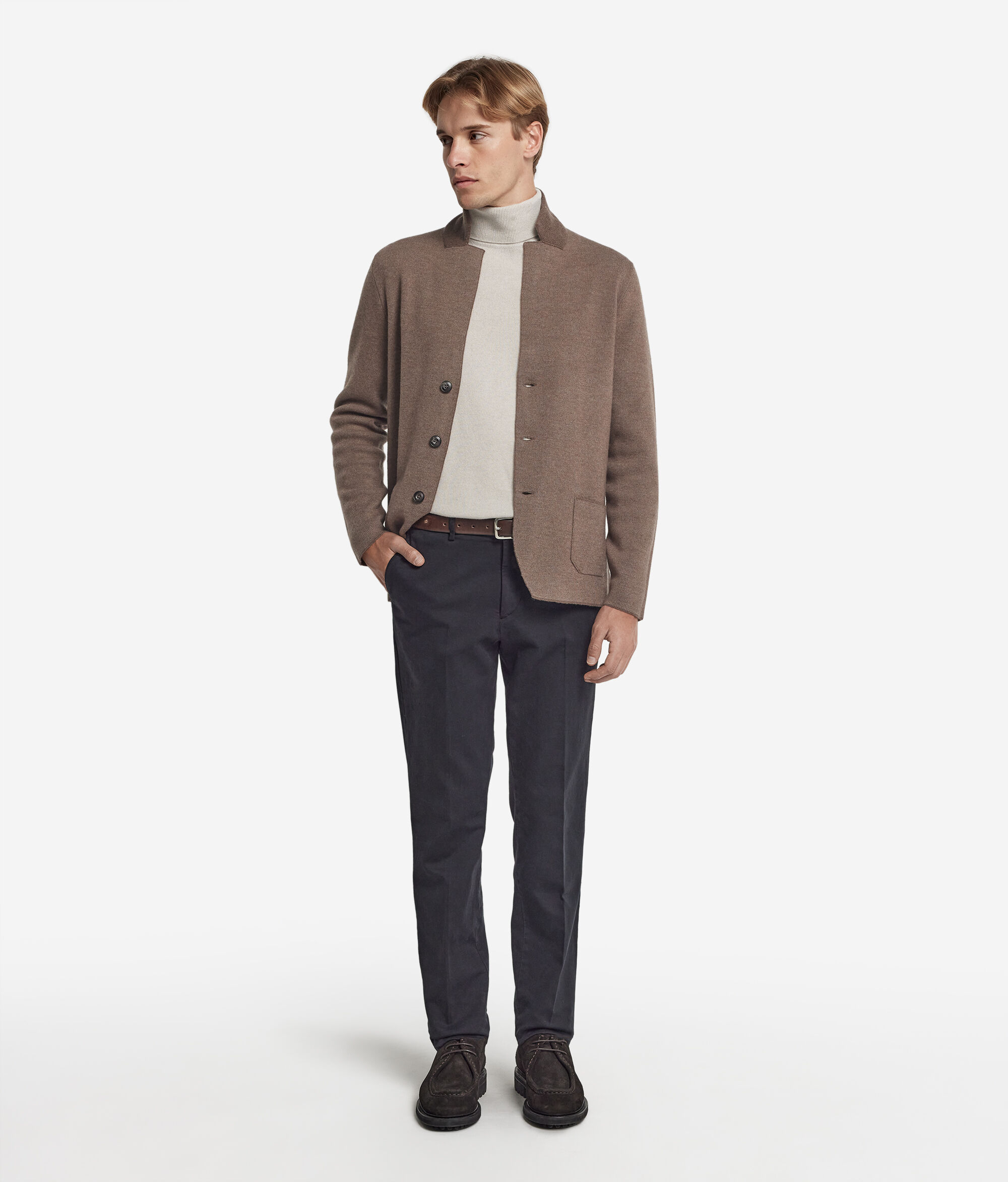 Chaqueta de tweed de hombre