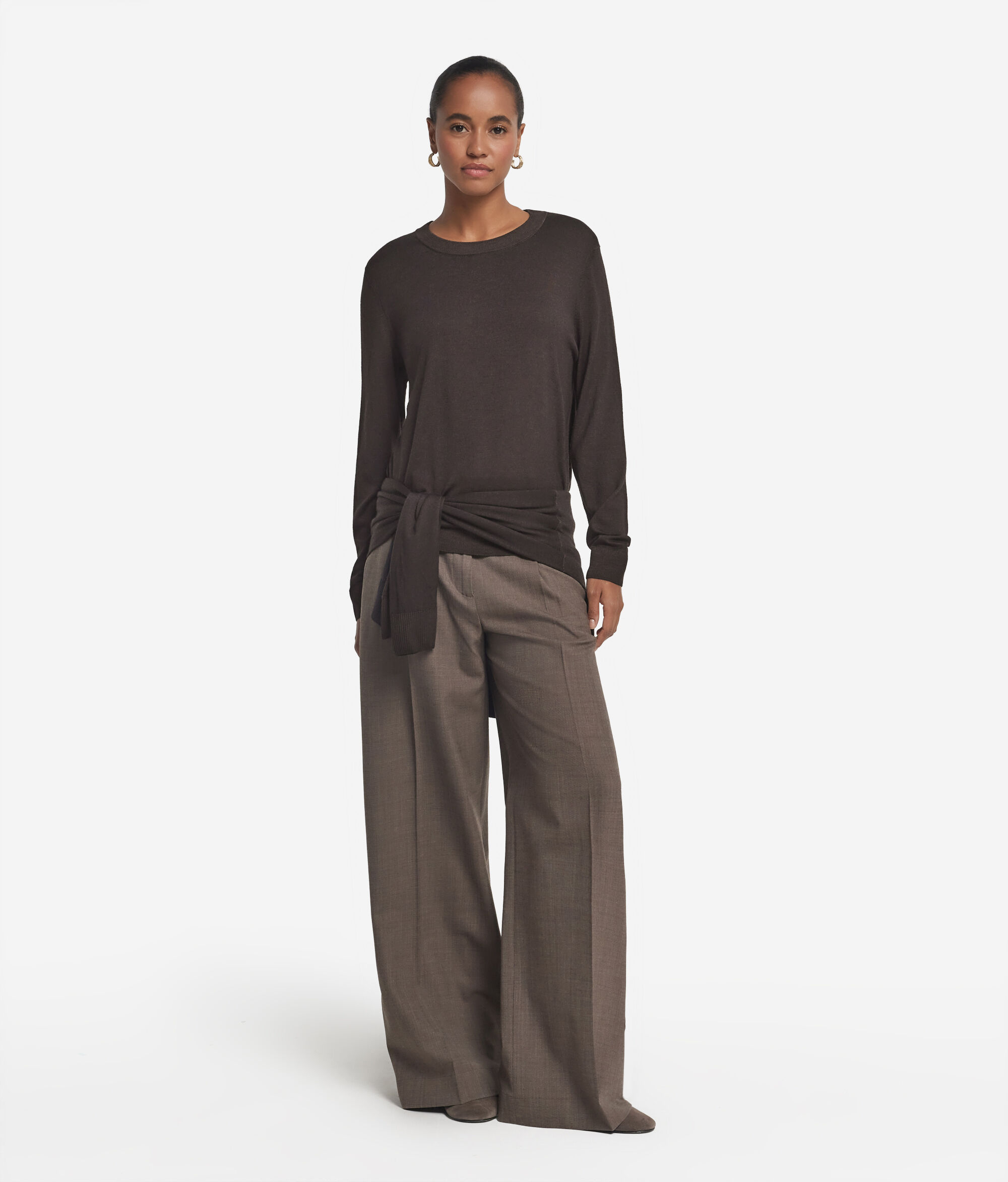 Crew Neck Ultrafine Cashmere Jumper