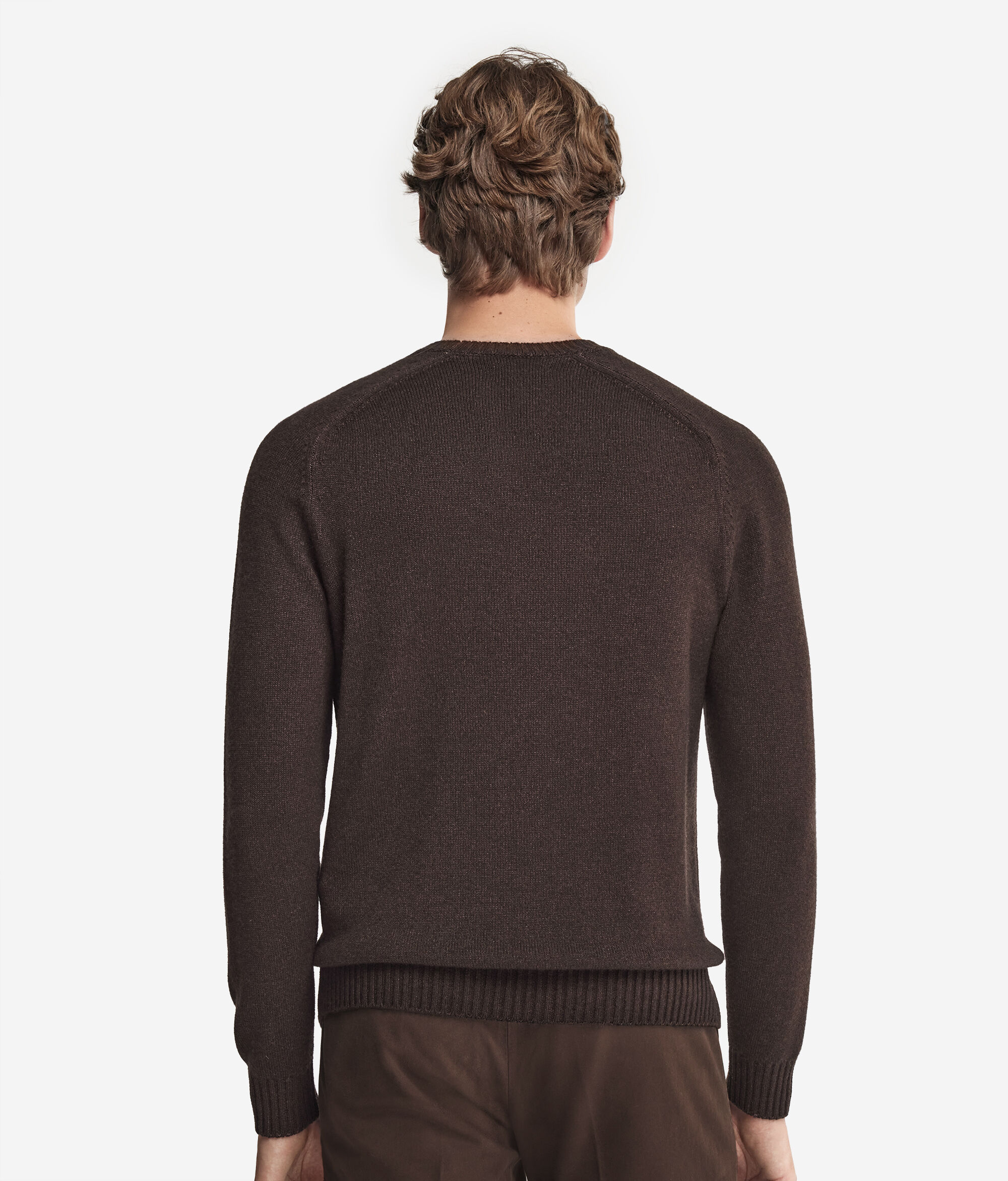 Svetřík s Kulatým Výstřihem z Kašmíru Ultrasoft
