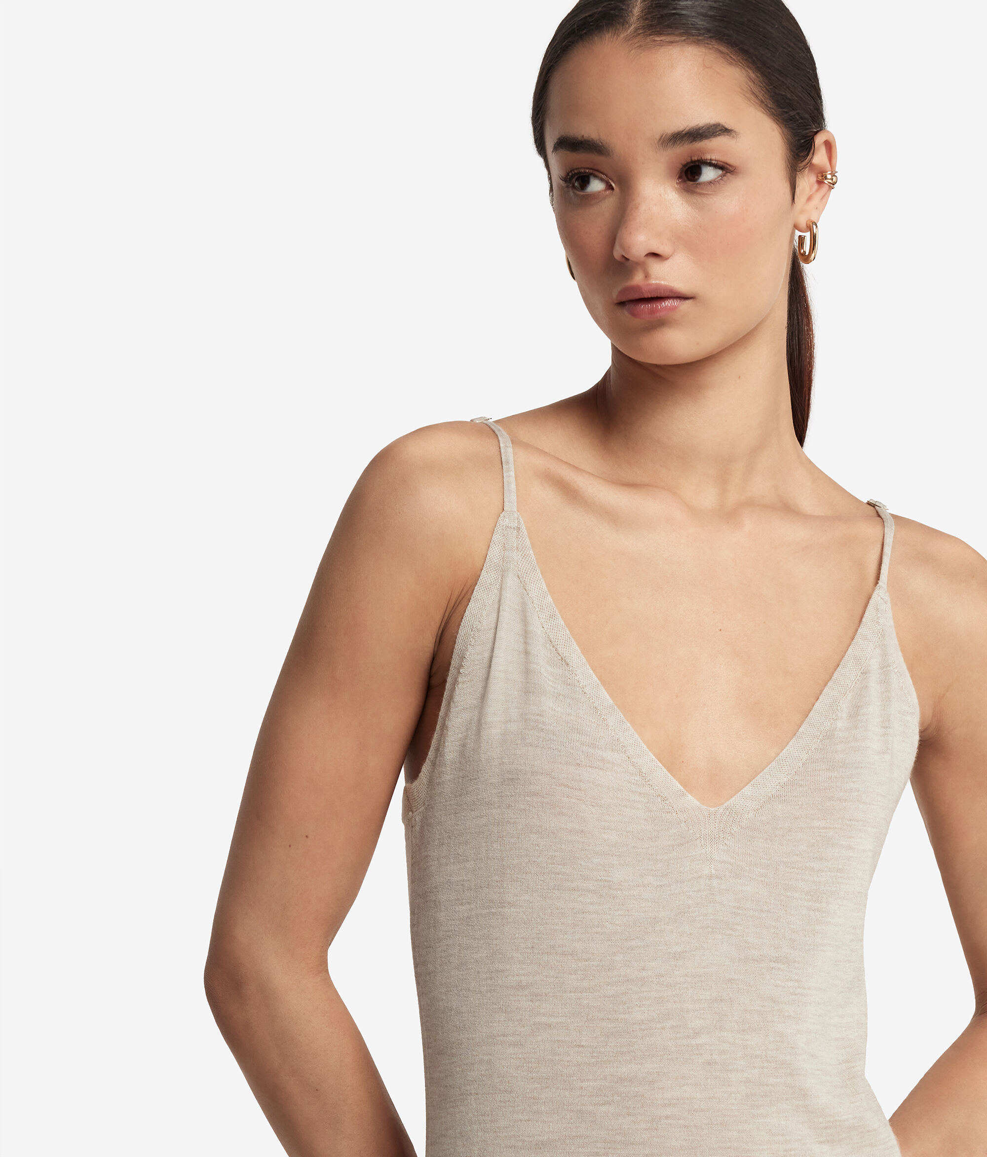 Ultrafine Cashmere Petticoat Dress