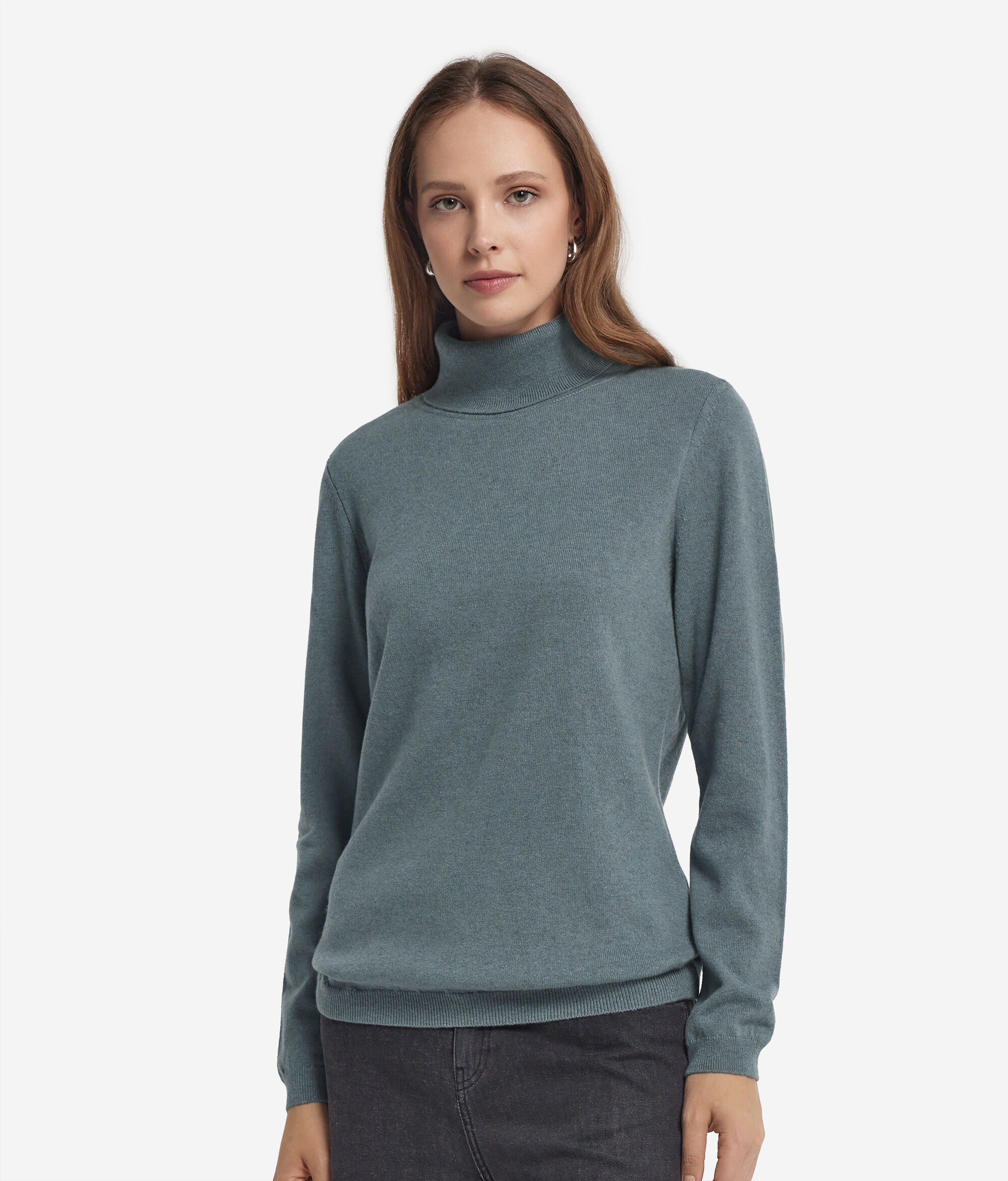 Jersei de coll cigne de Cashmere Ultrafine