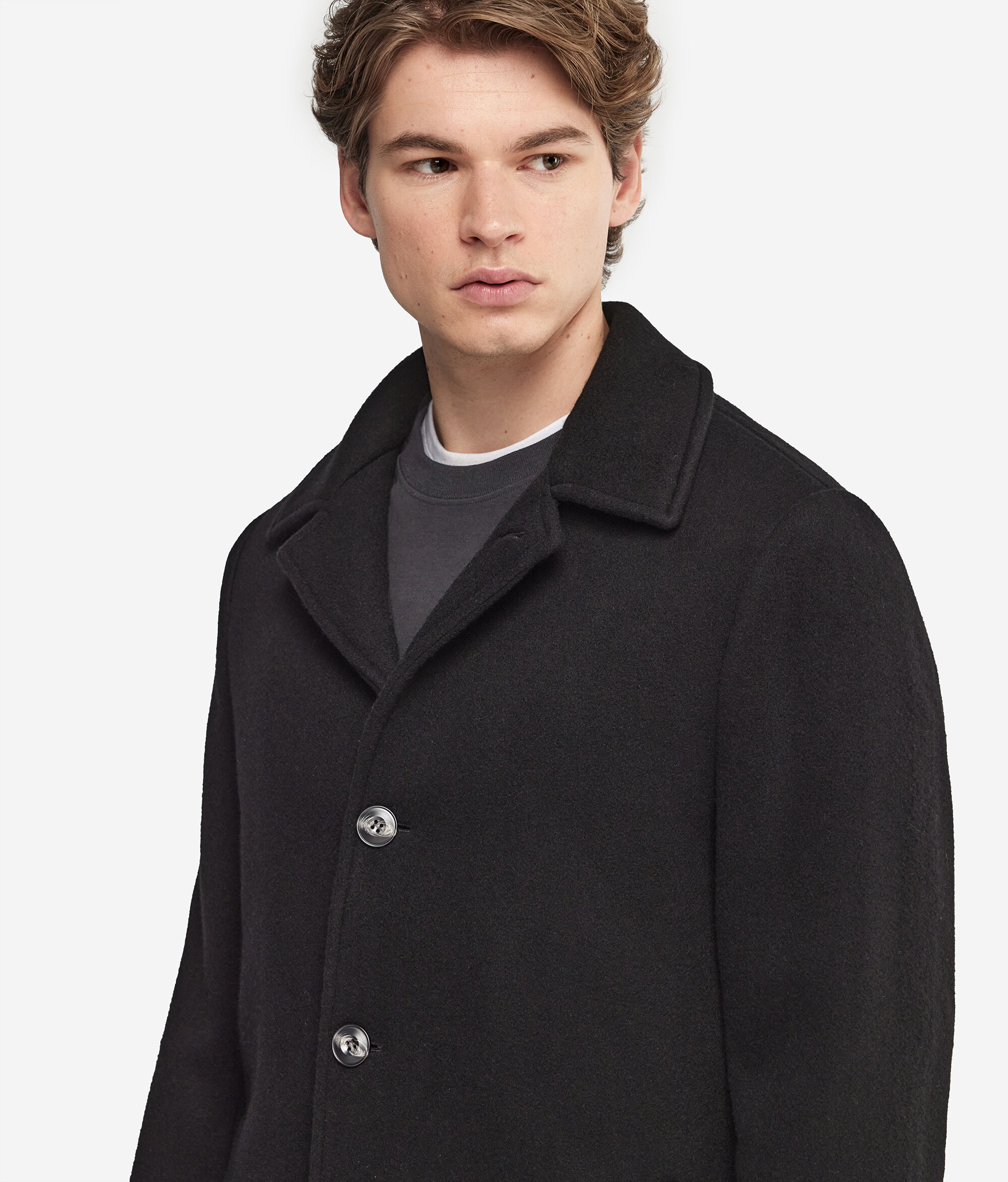 Ultrasoft Cashmere Single-Breasted Coat