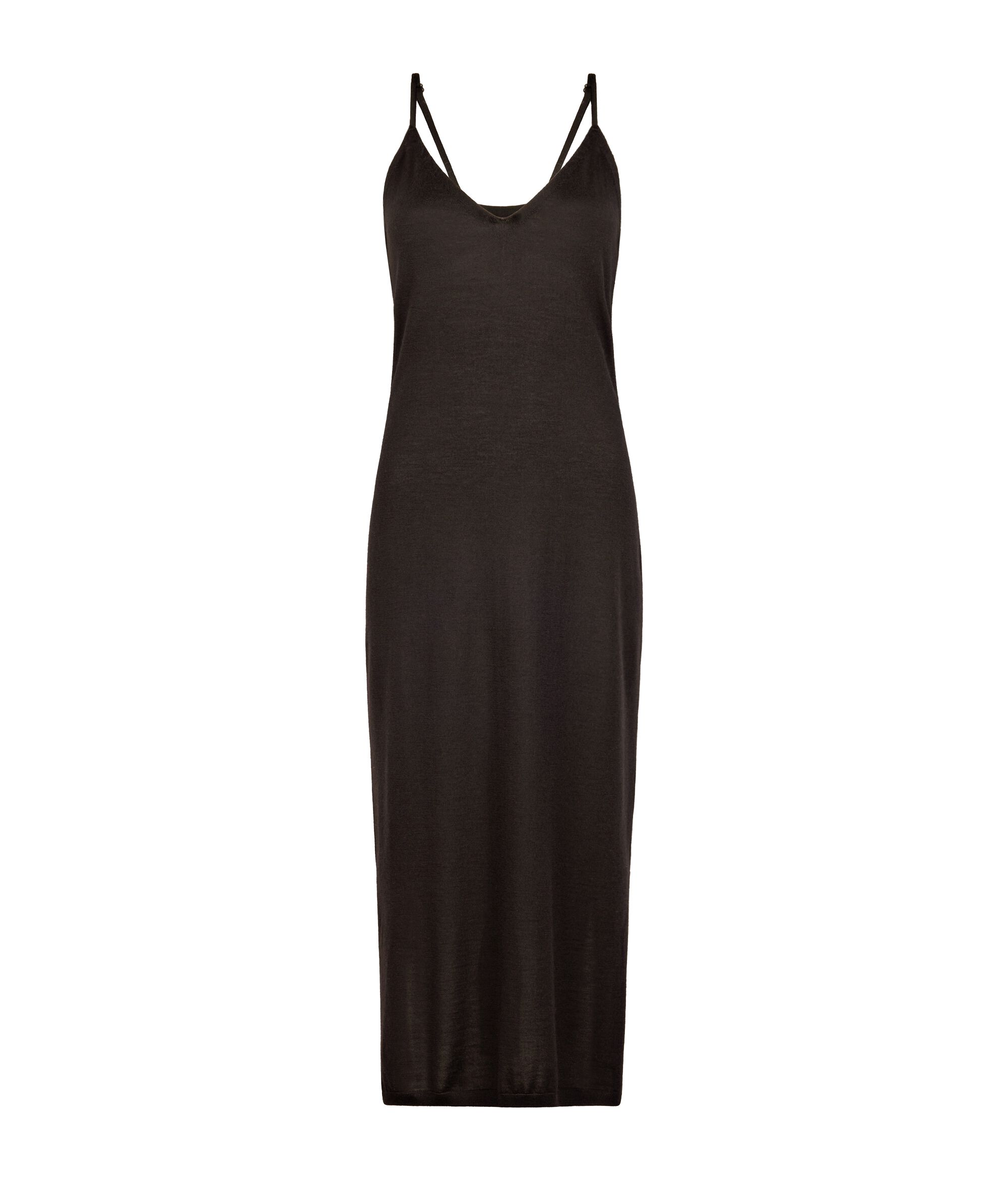 Vestido lencero en cashmere ultrafine