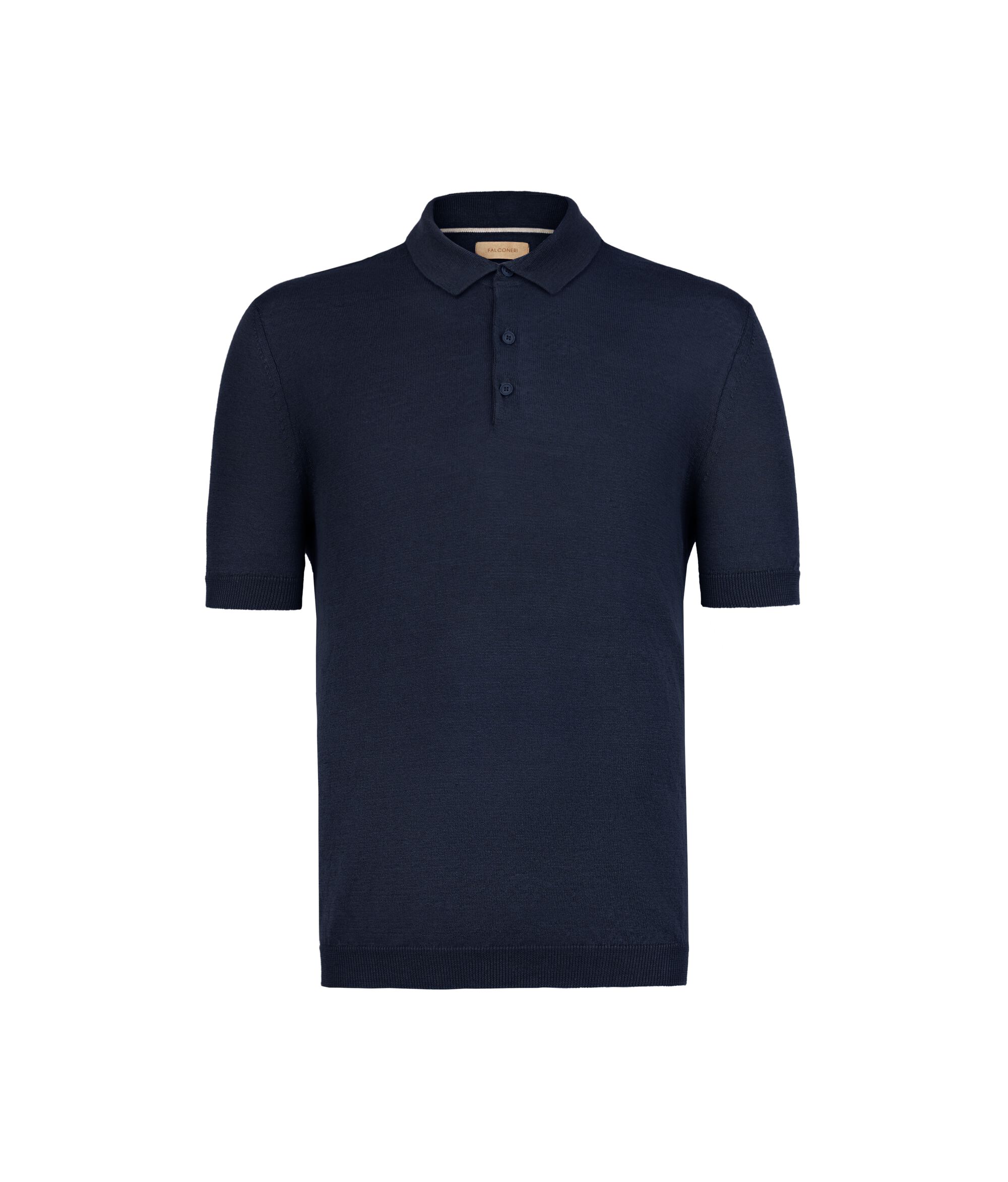 Polo Maniche Corte in Lino Cotone