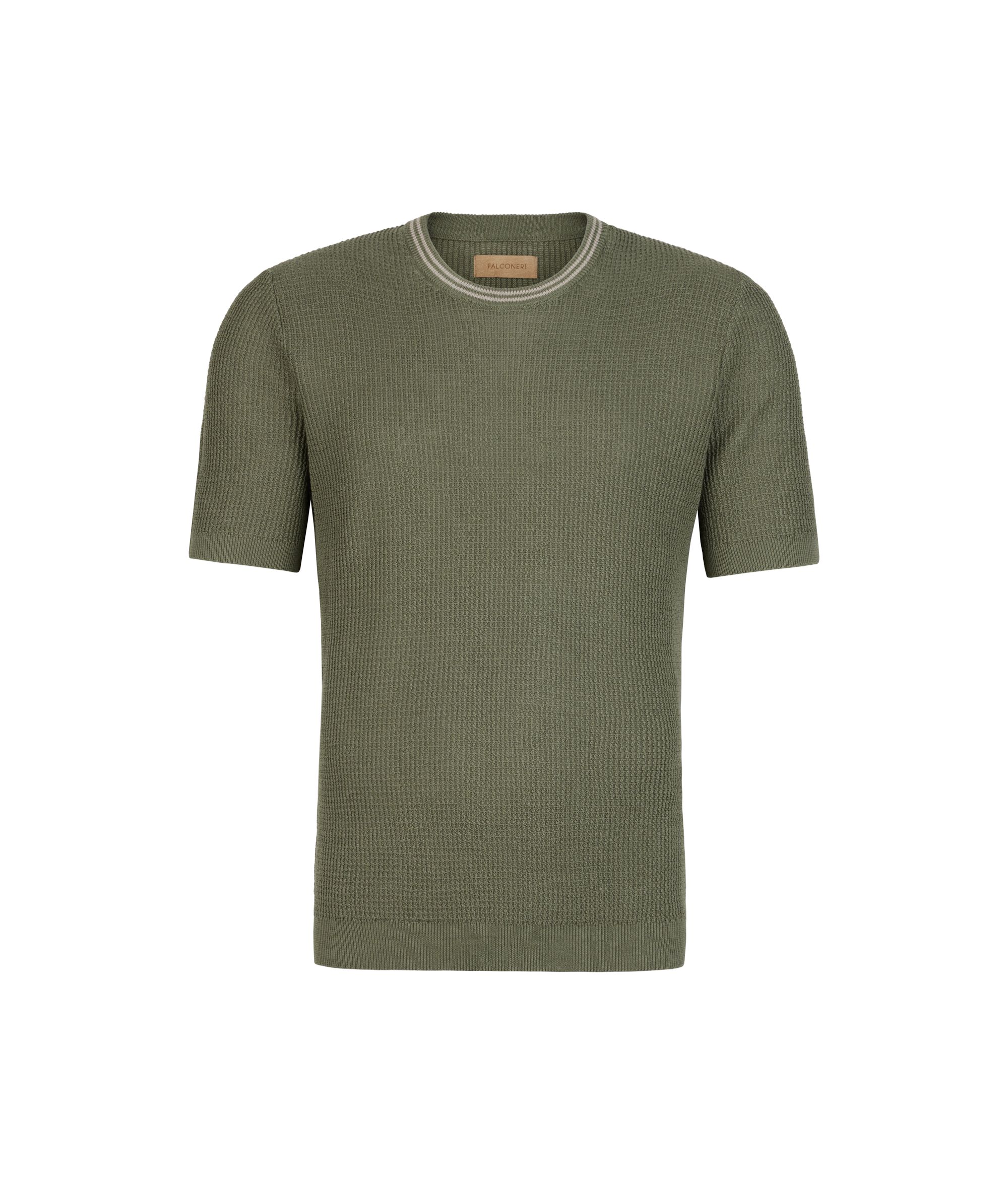 T-Shirt με Πλέξη Waffle_9224