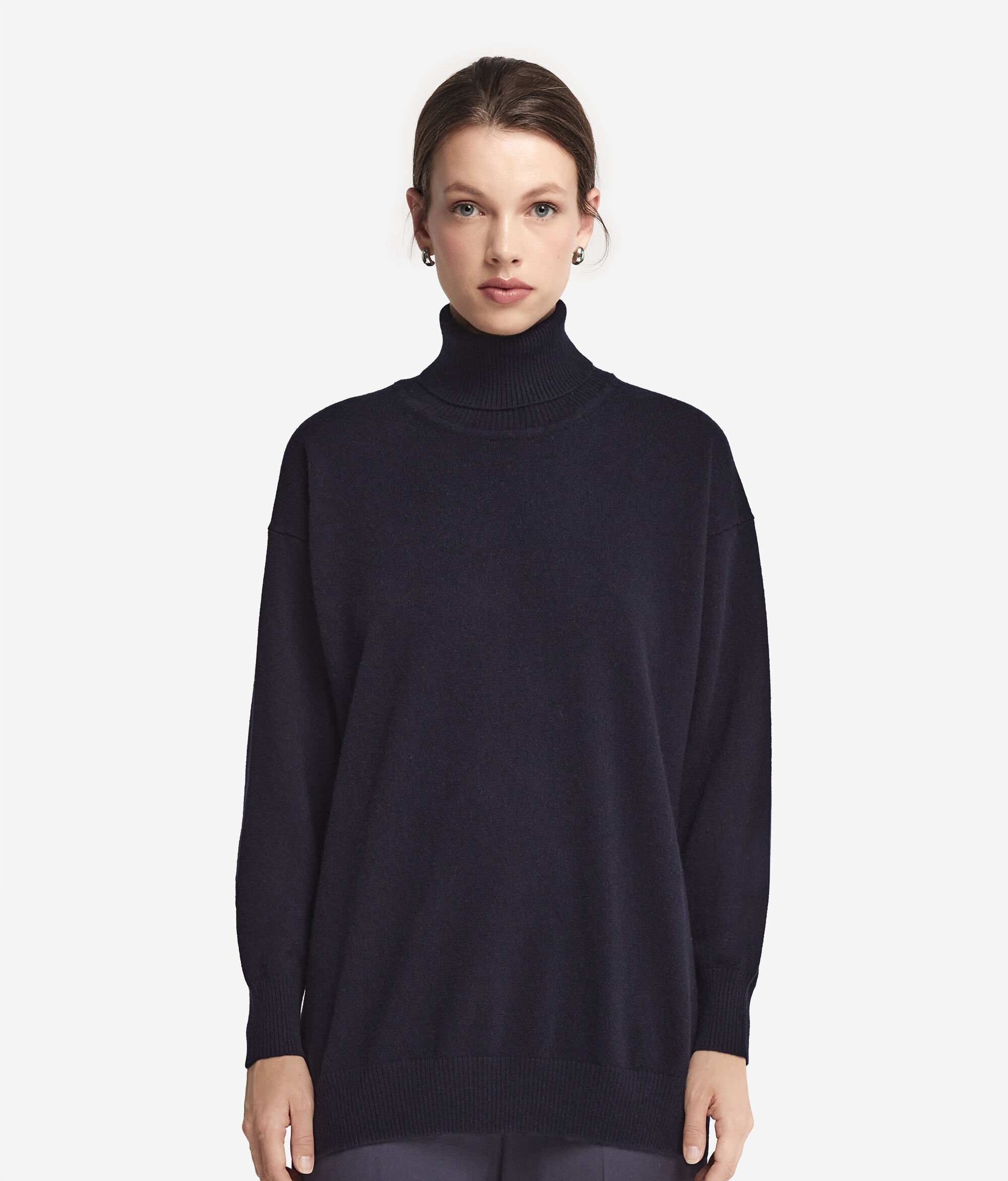 Dolcevita con spacchi in Cashmere Ultrasoft