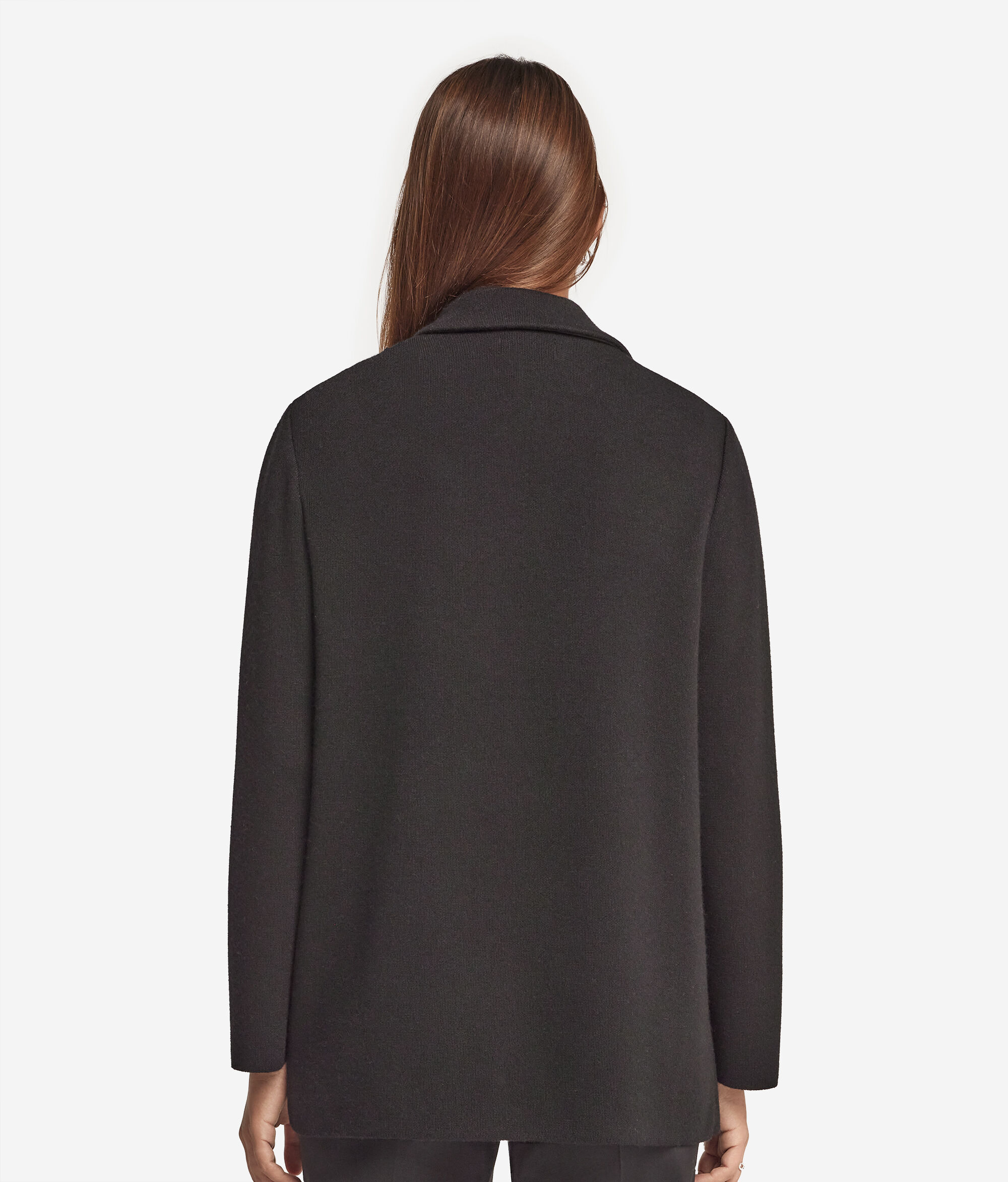 Chaqueta de tweed en Cashmere Ultrasoft