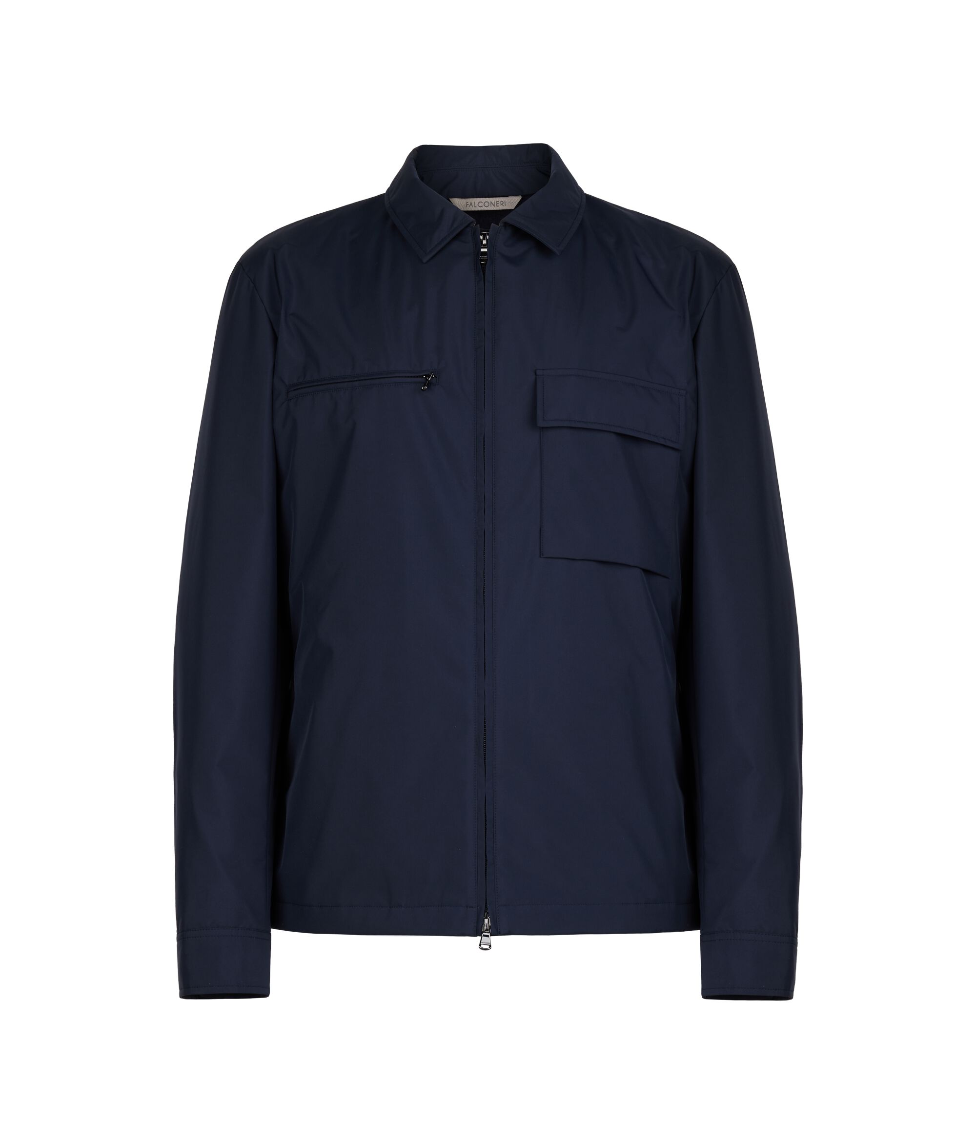 Technical Overshirt with Zip