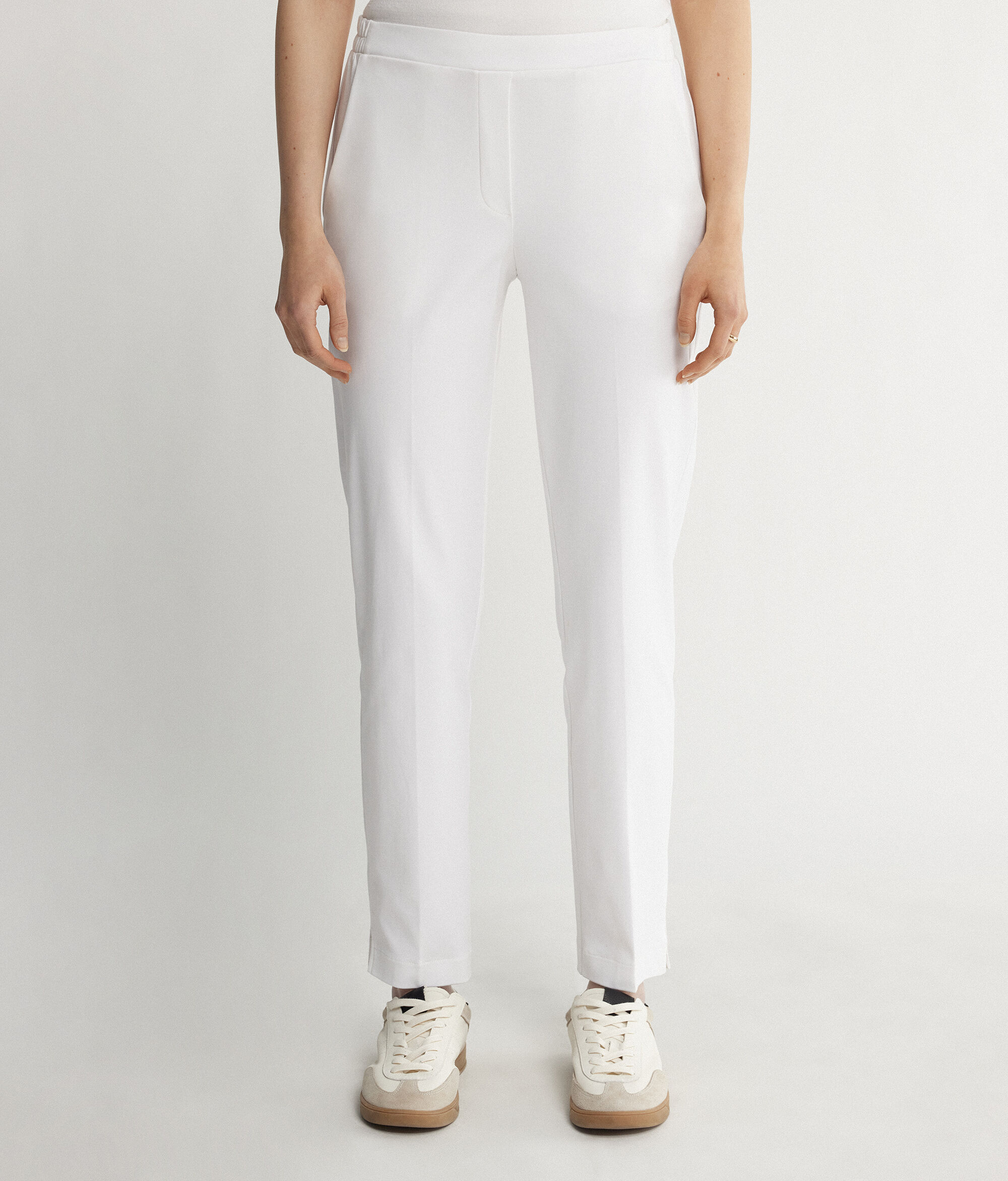 Cotton Cigarette Pants