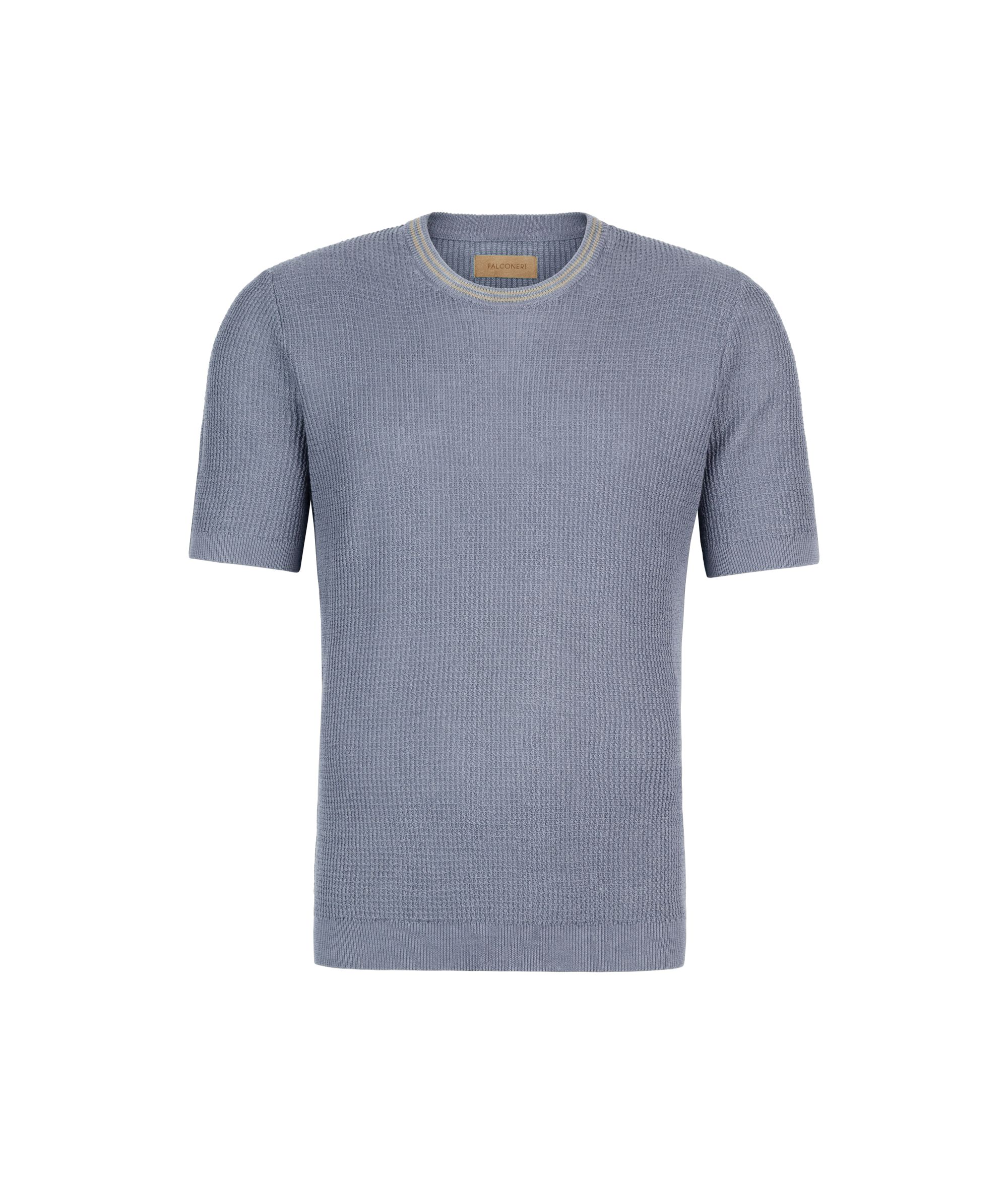 Waffle Desenli T-Shirt