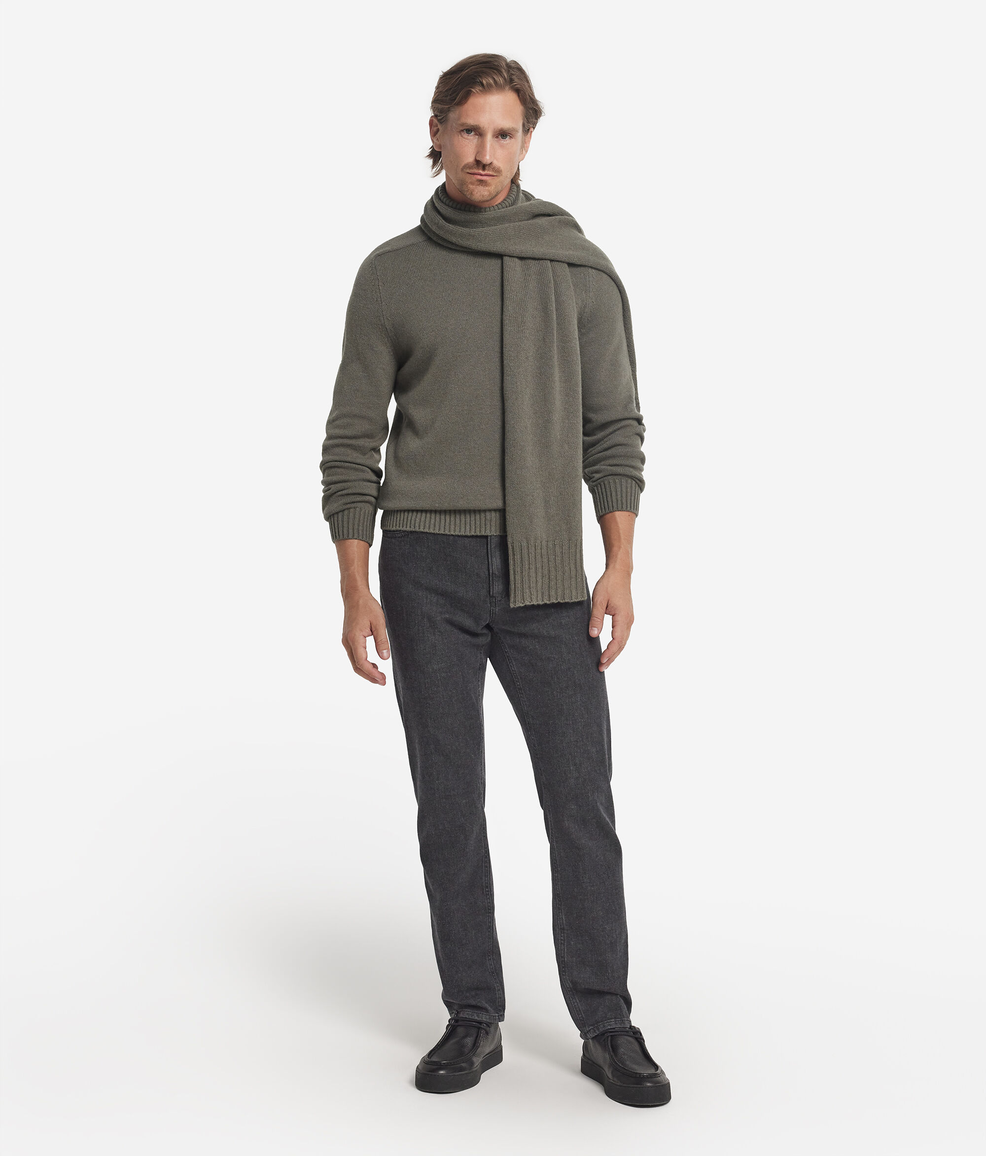 Bufanda de cashmere de hombre