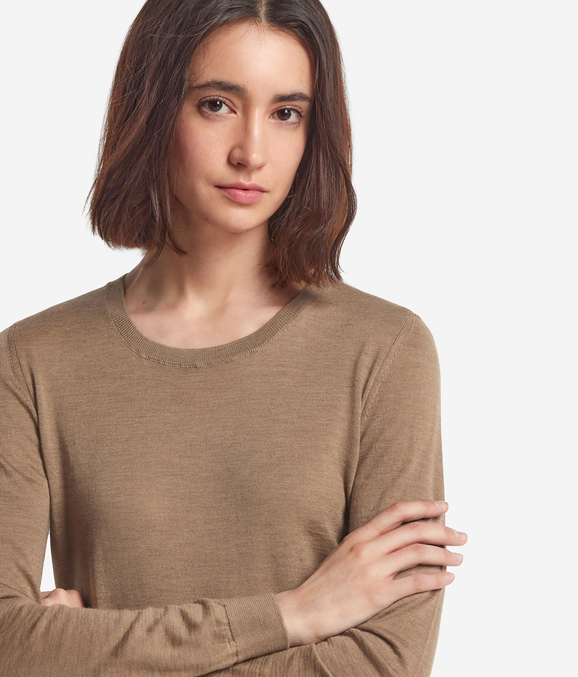 Maglia Girocollo in Cashmere Ultrafine