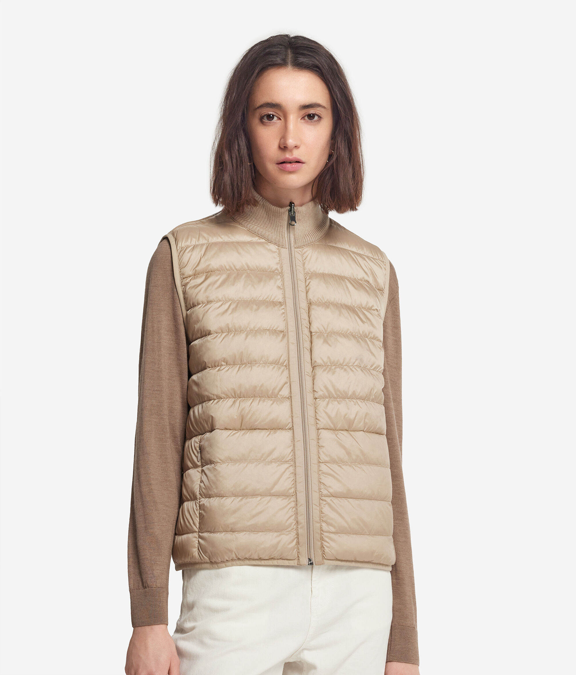 Reversible Cashmere Down Gilet