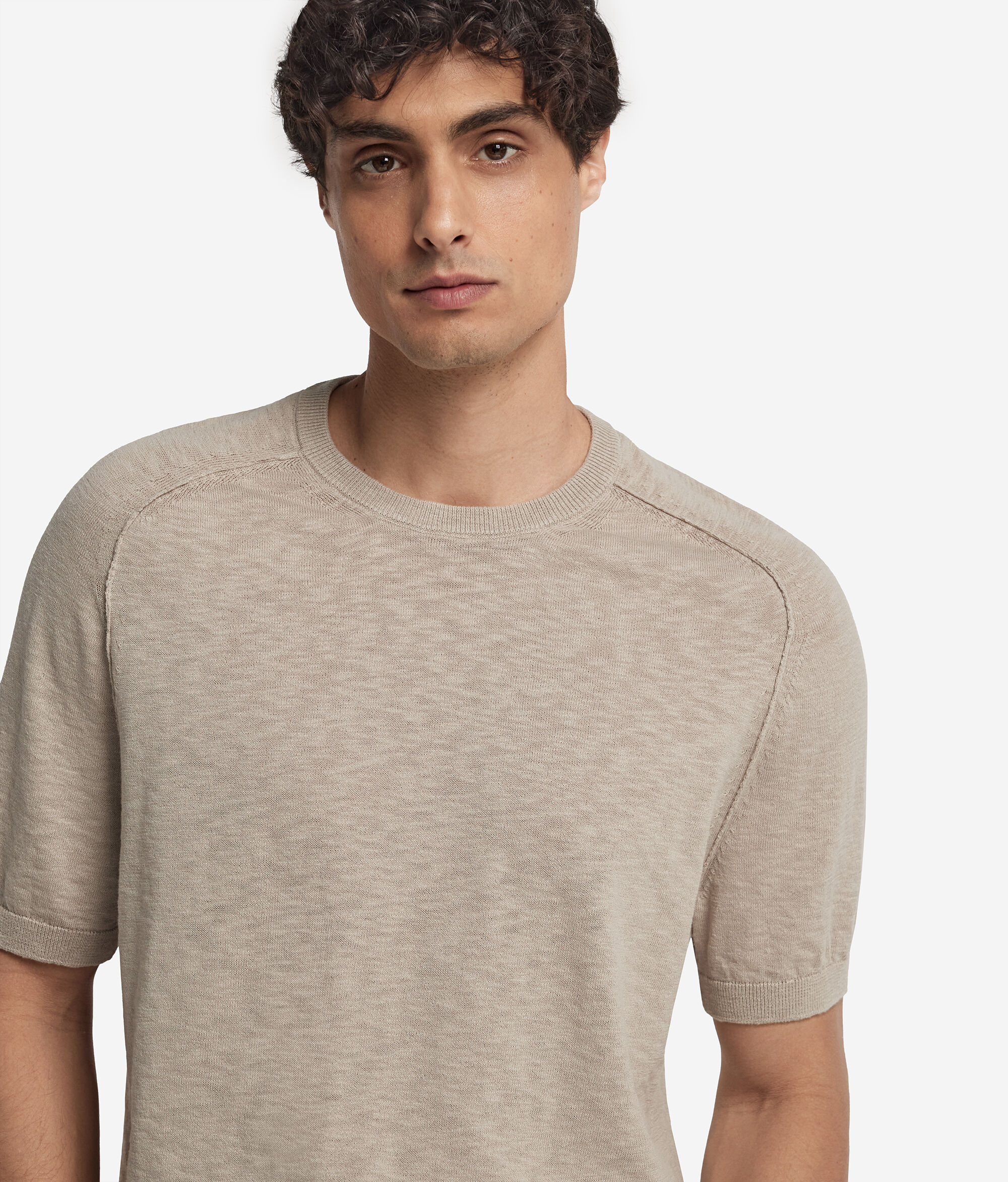 ツイスト コットン Tシャツ