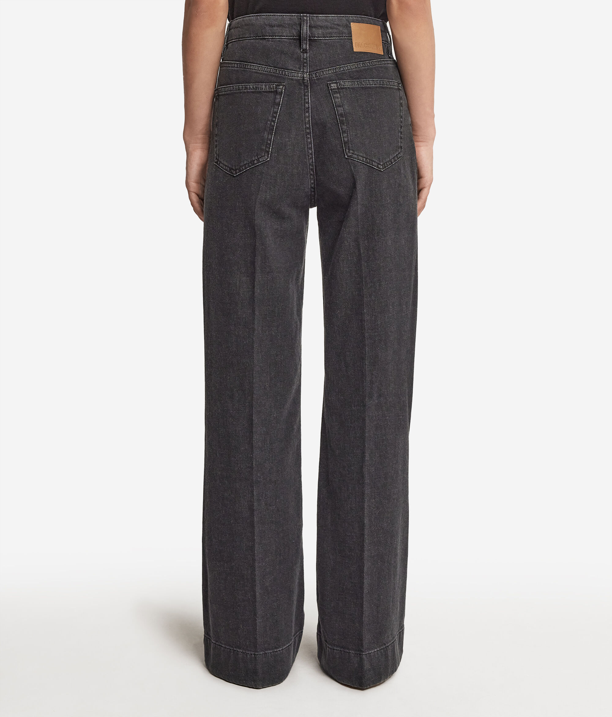 Cashmere Denim Flared Pants