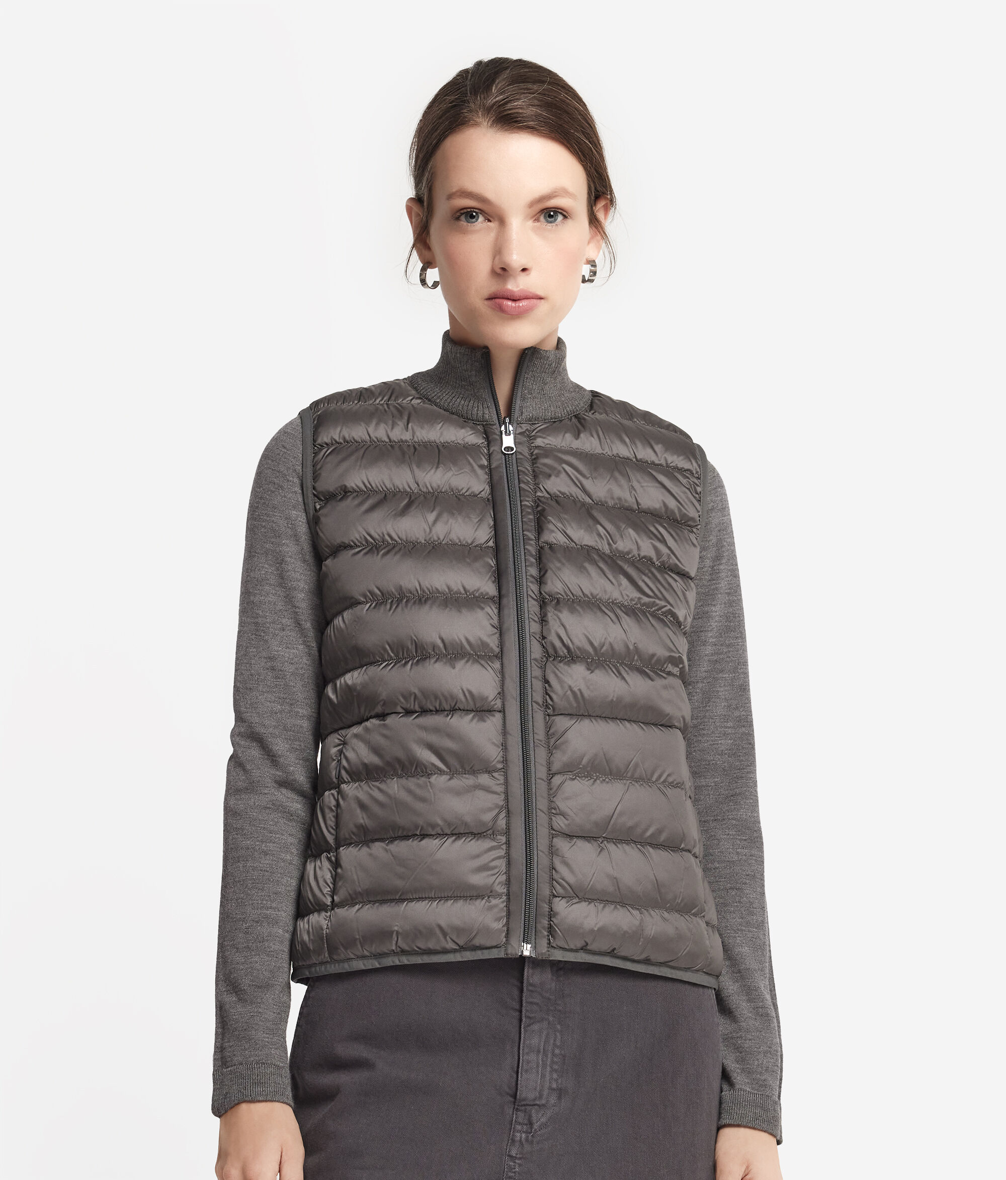 Reversible Cashmere Down Gilet