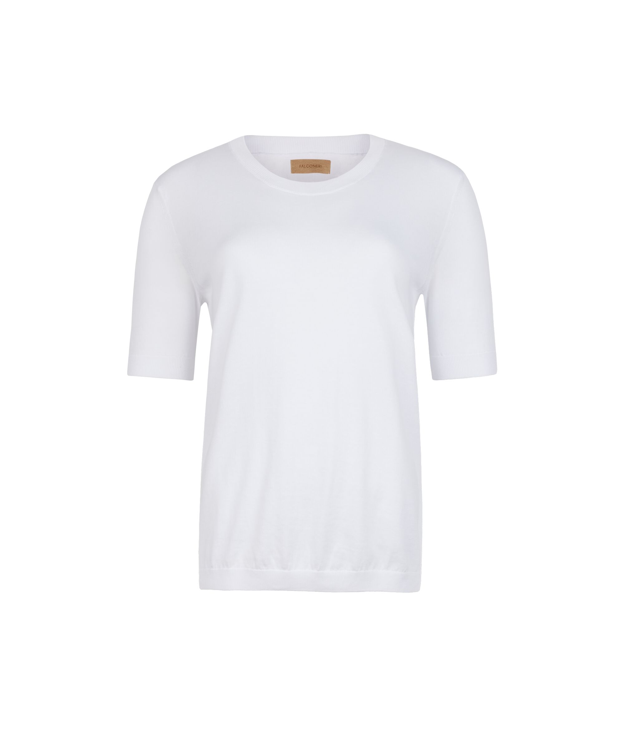 Round-Neck Cotton T-Shirt